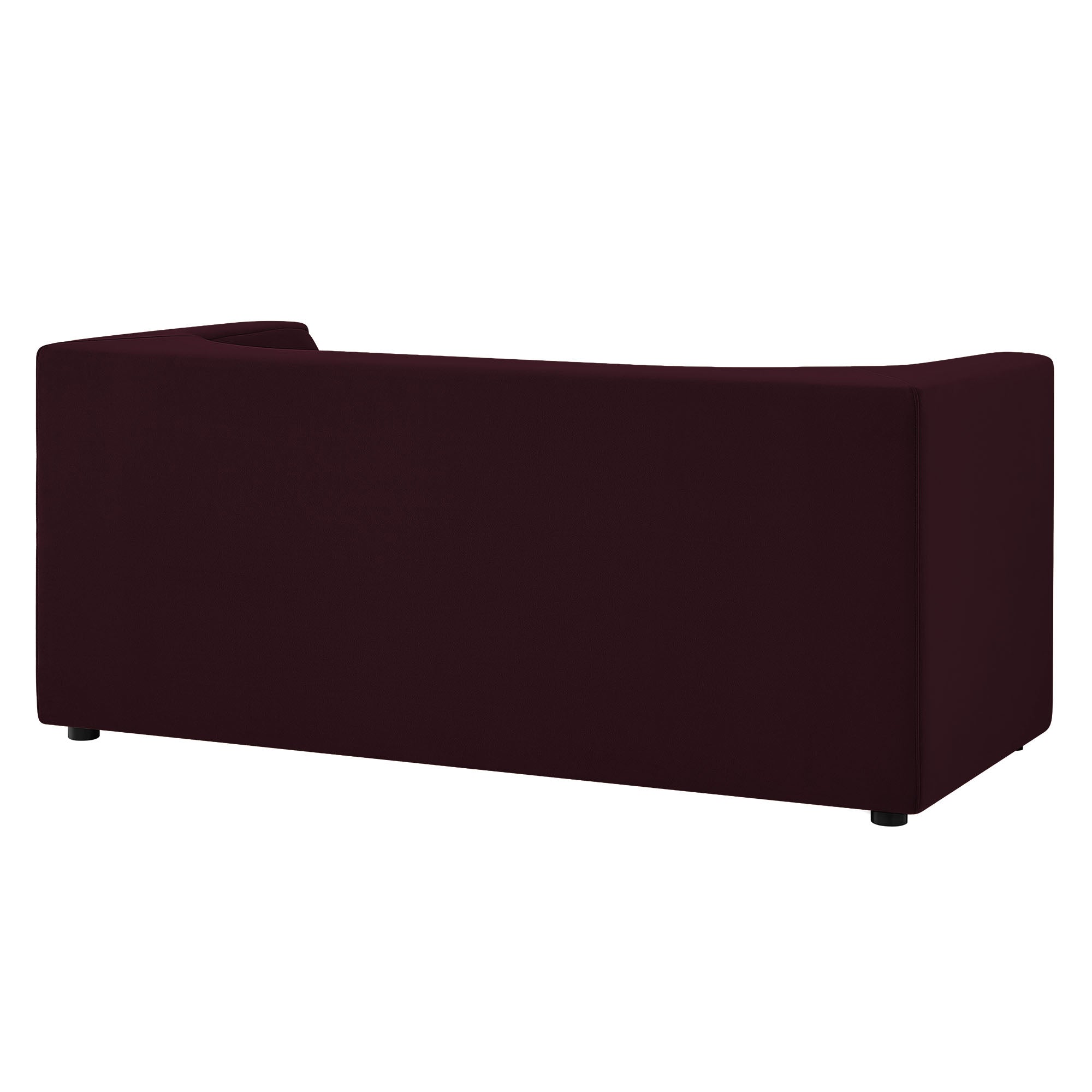 Modway EEI-7565 Hilda 67" Curved Back Performance Velvet Loveseat