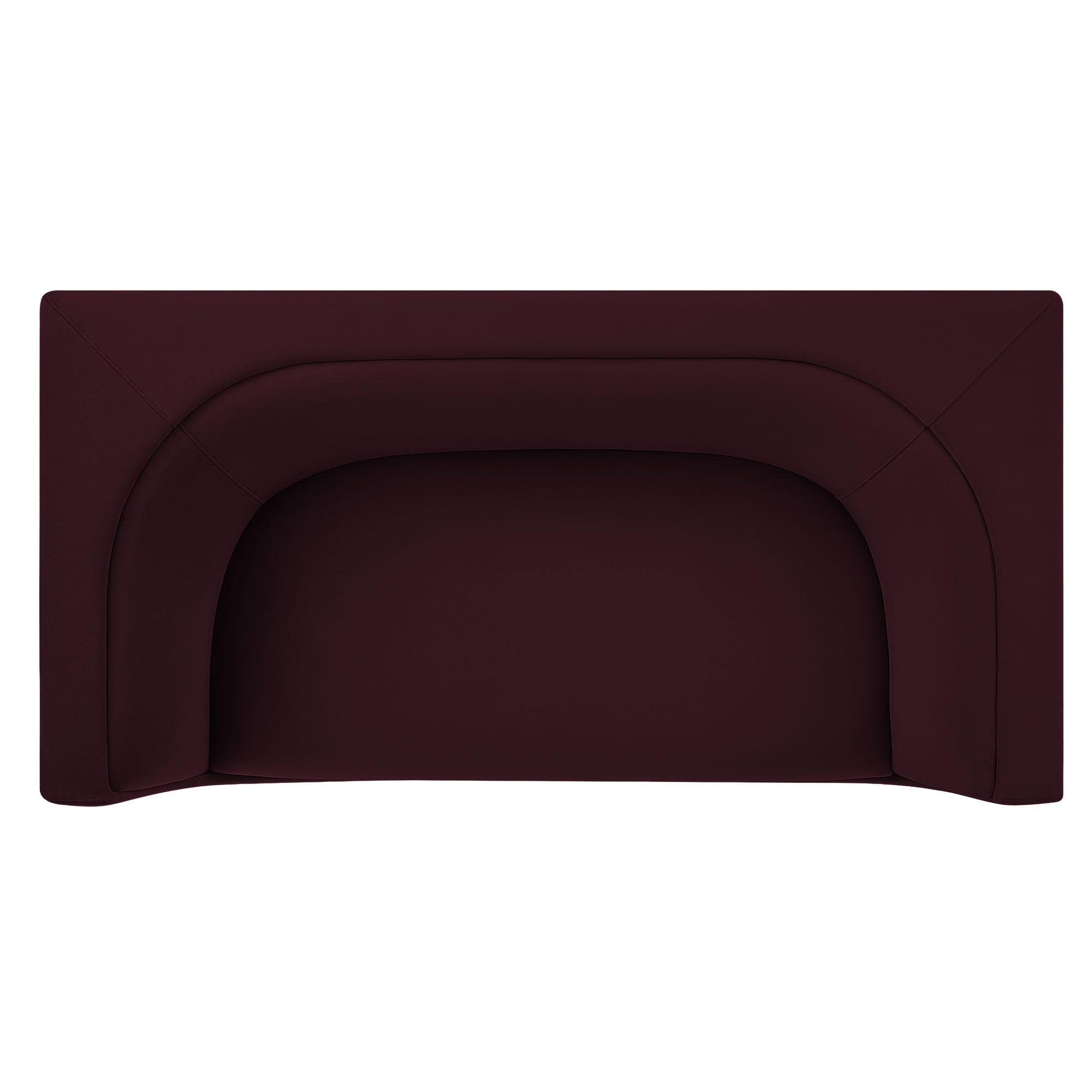 Modway EEI-7565 Hilda 67" Curved Back Performance Velvet Loveseat