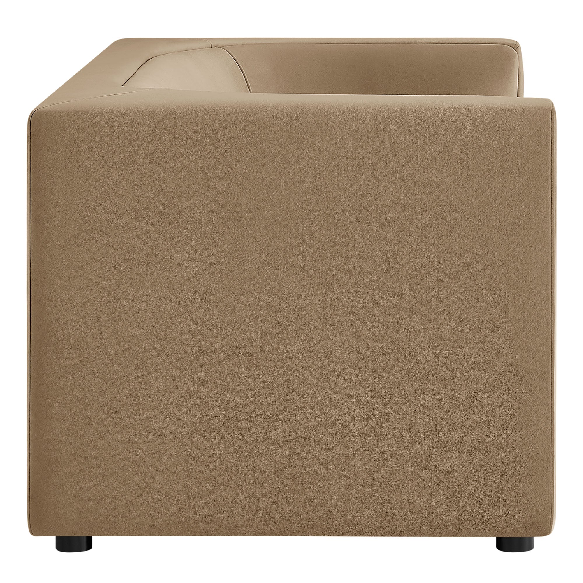 Modway EEI-7565 Hilda 67" Curved Back Performance Velvet Loveseat