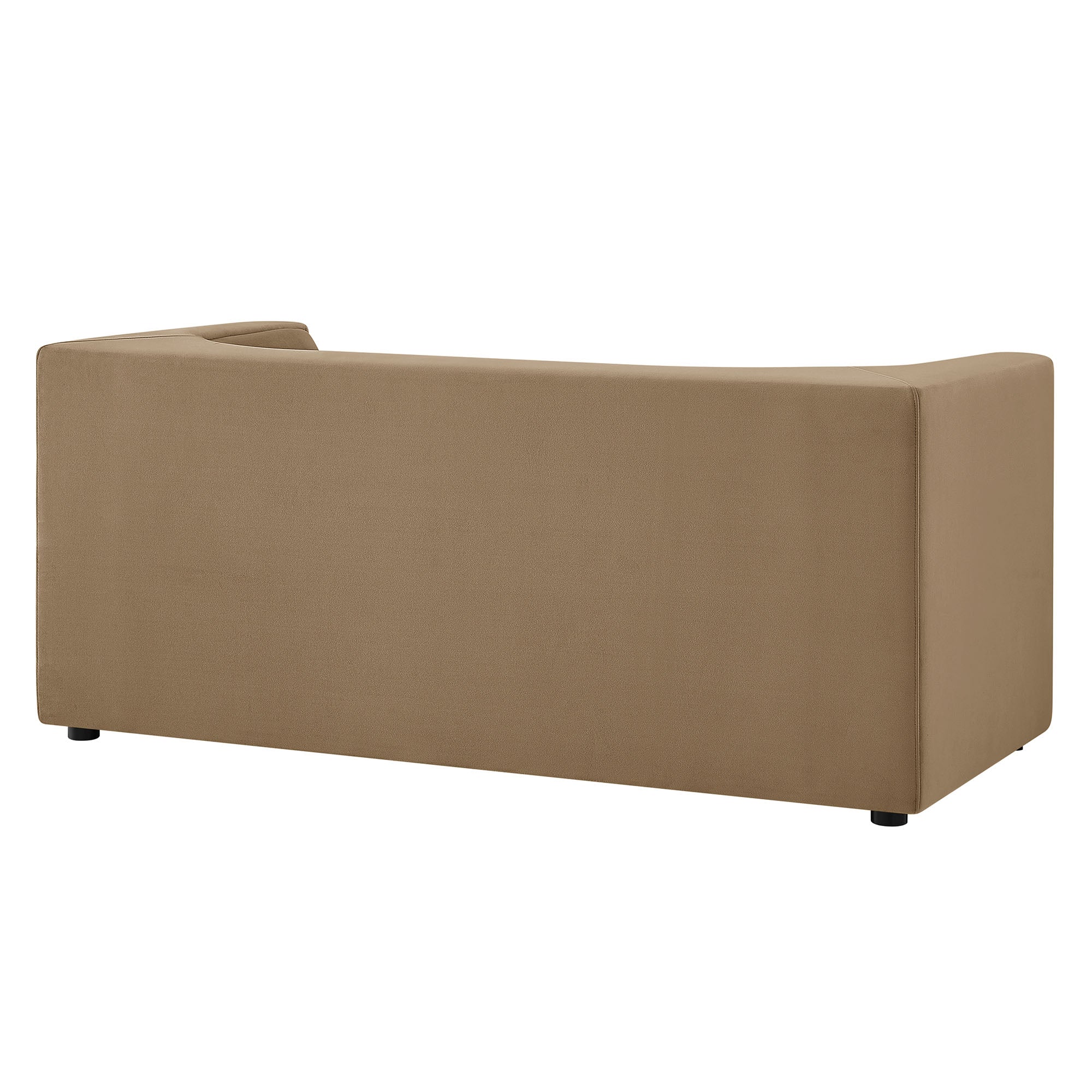 Modway EEI-7565 Hilda 67" Curved Back Performance Velvet Loveseat