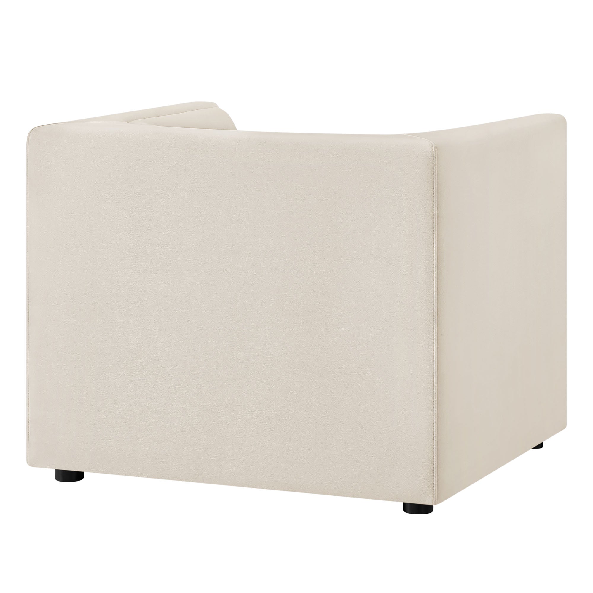 Modway EEI-7566 Hilda Curved Back Performance Velvet Armchair