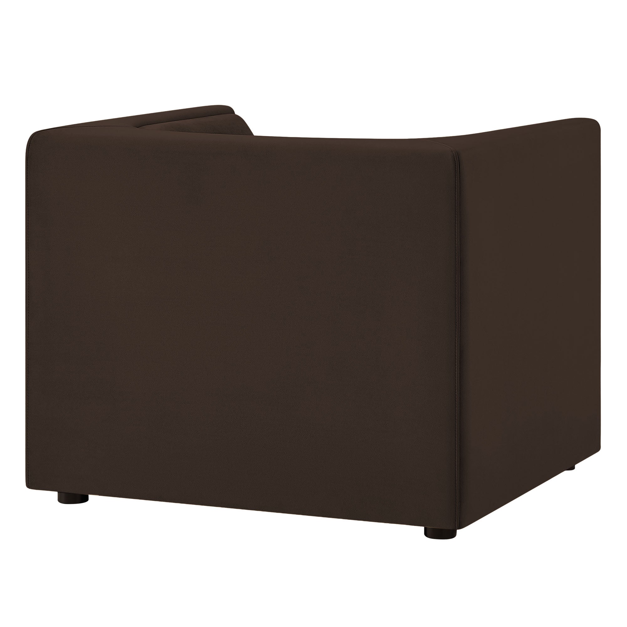 Modway EEI-7566 Hilda Curved Back Performance Velvet Armchair
