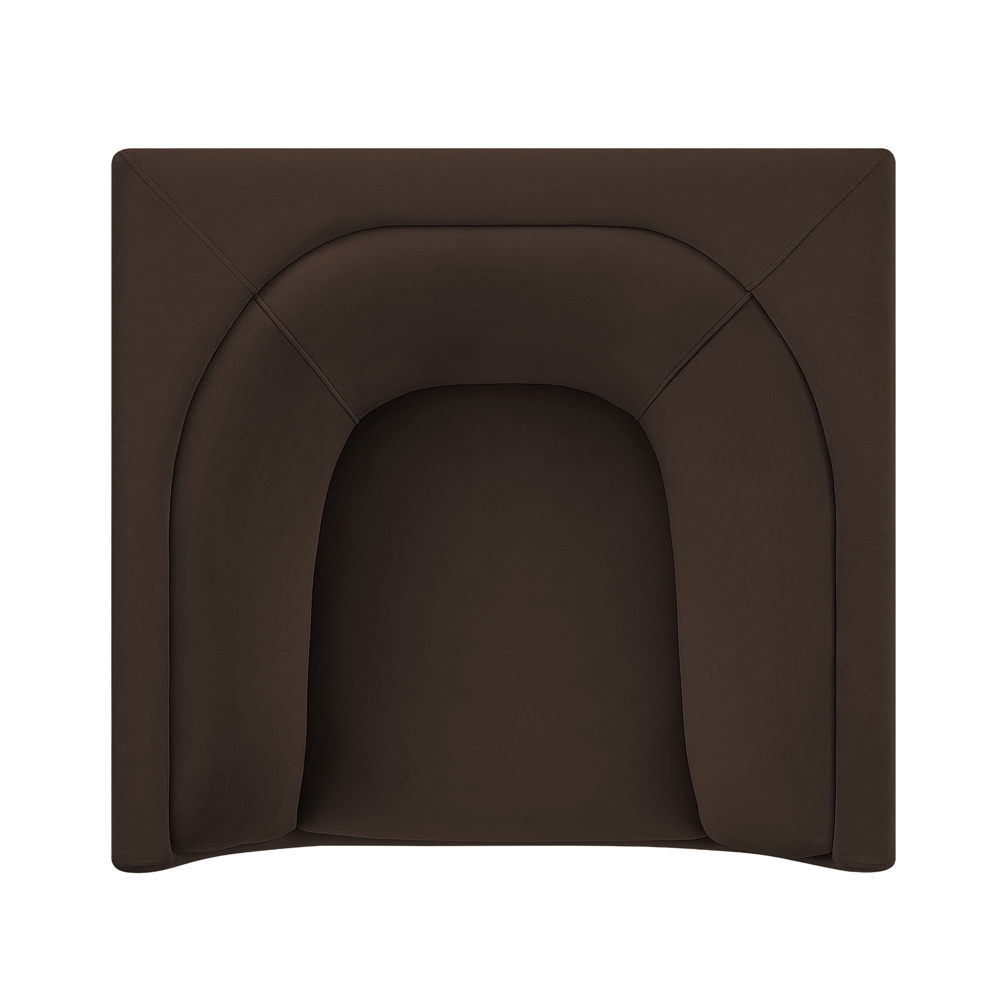 Modway EEI-7566 Hilda Curved Back Performance Velvet Armchair