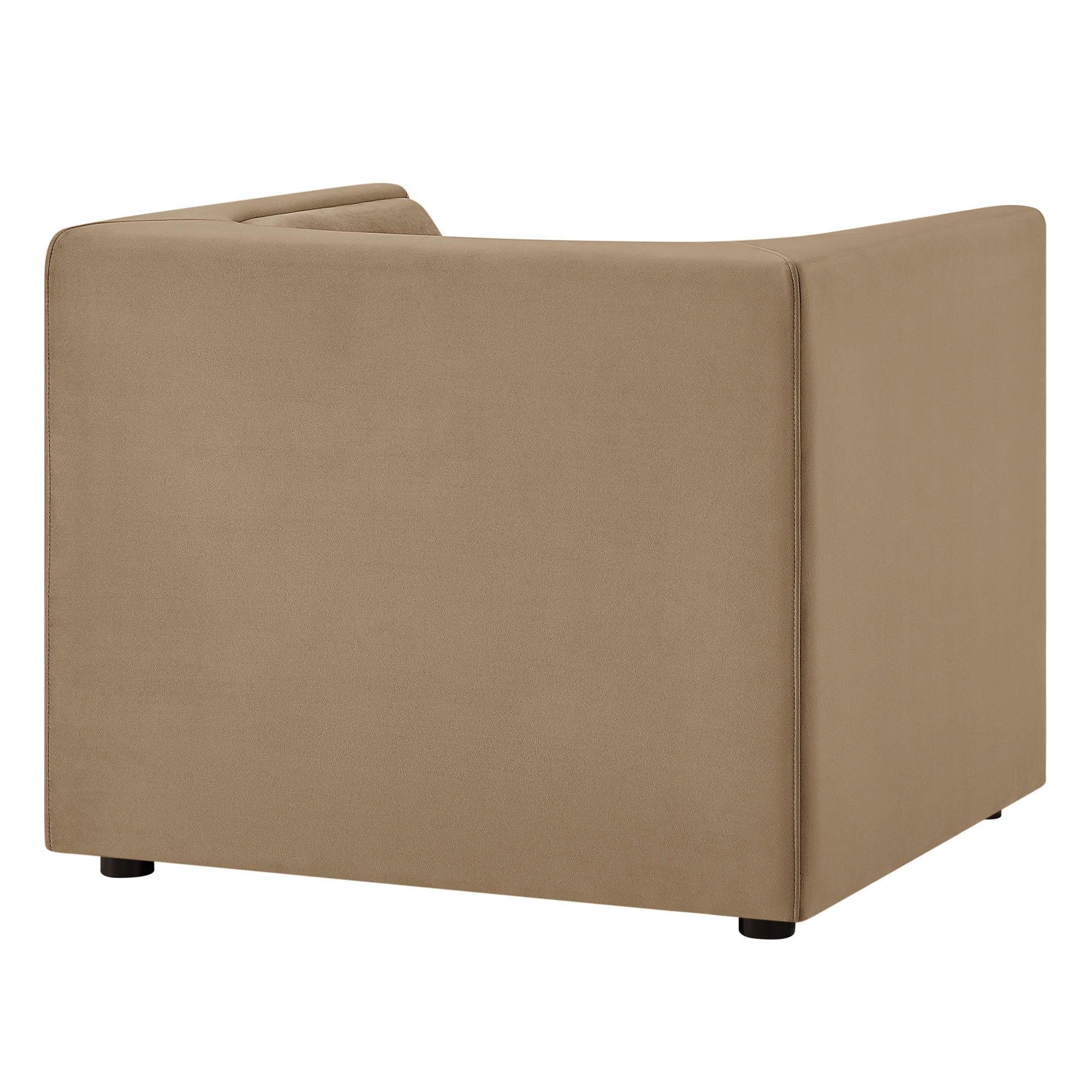 Modway EEI-7566 Hilda Curved Back Performance Velvet Armchair