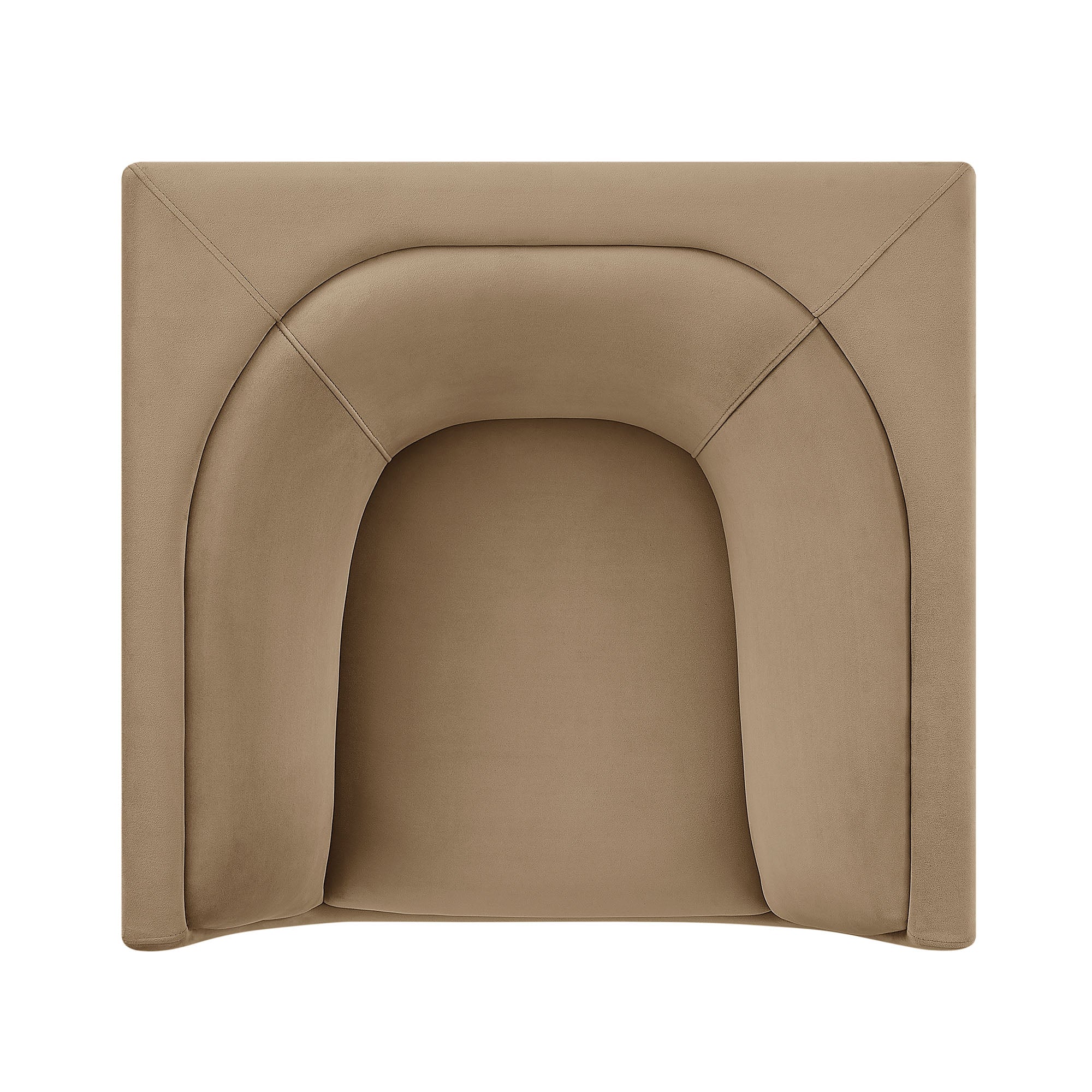 Modway EEI-7566 Hilda Curved Back Performance Velvet Armchair