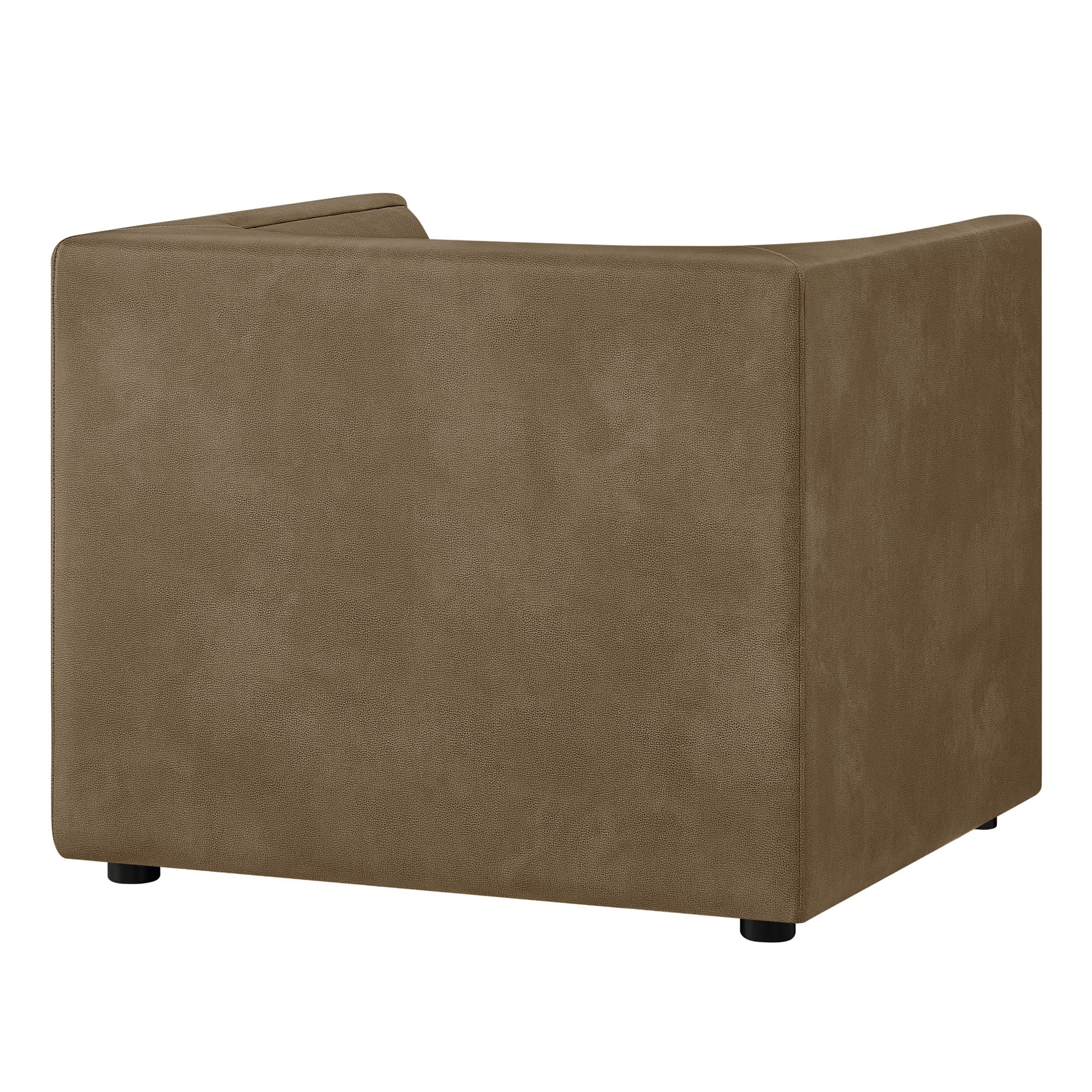 Modway EEI-7569 Hilda Curved Back Vegan Leather Armchair