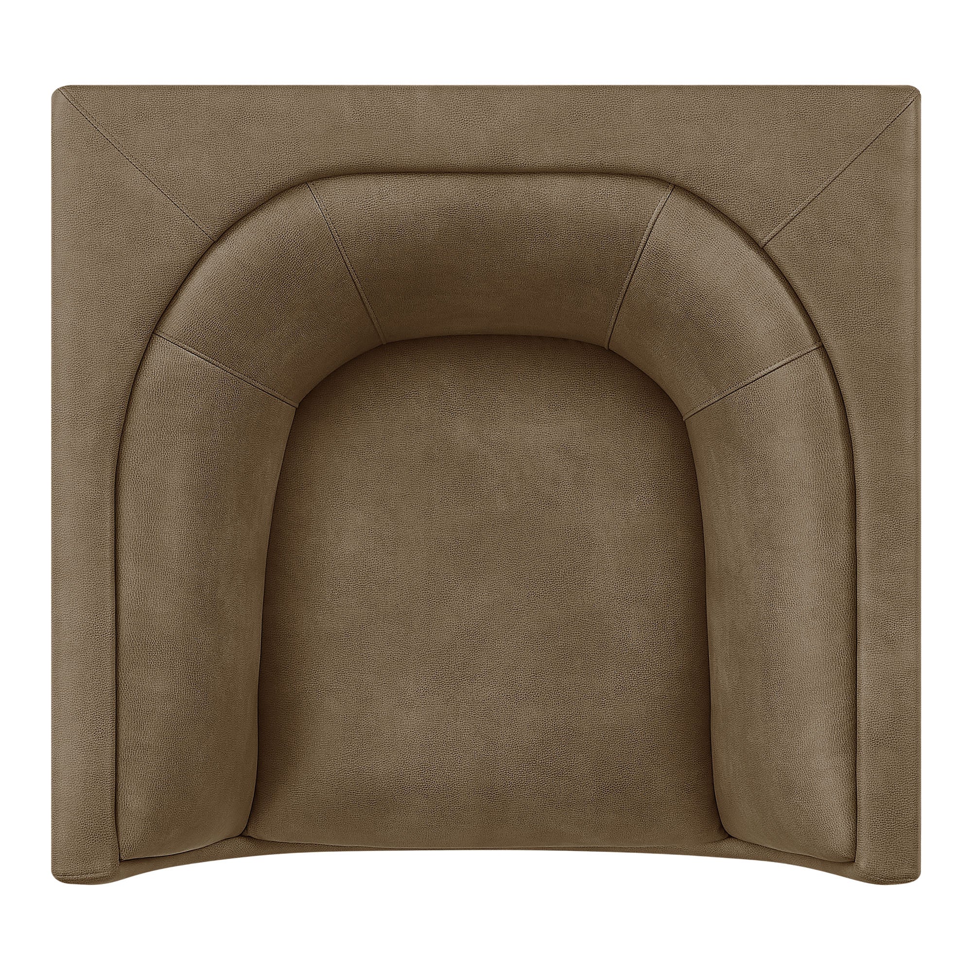 Modway EEI-7569 Hilda Curved Back Vegan Leather Armchair