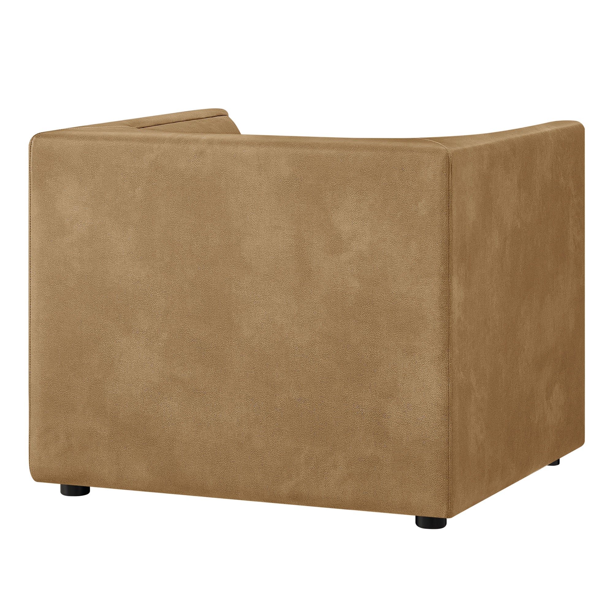 Modway EEI-7569 Hilda Curved Back Vegan Leather Armchair