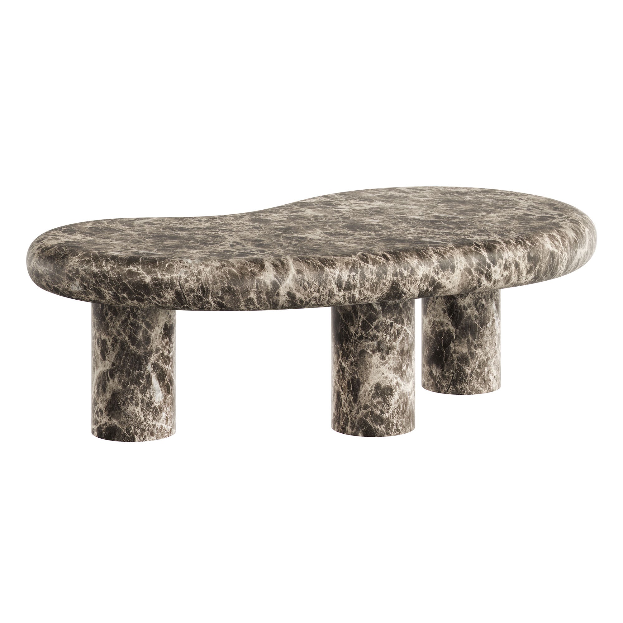 Modway EEI-7573 Elowen Outdoor Patio Faux Marble Coffee Table