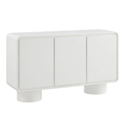Modway EEI-7576 Lumo 3-Door Curved Wood Accent Cabinet