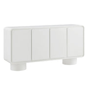 Modway EEI-7579 Lumo 4-Door Curved Wood Accent Cabinet