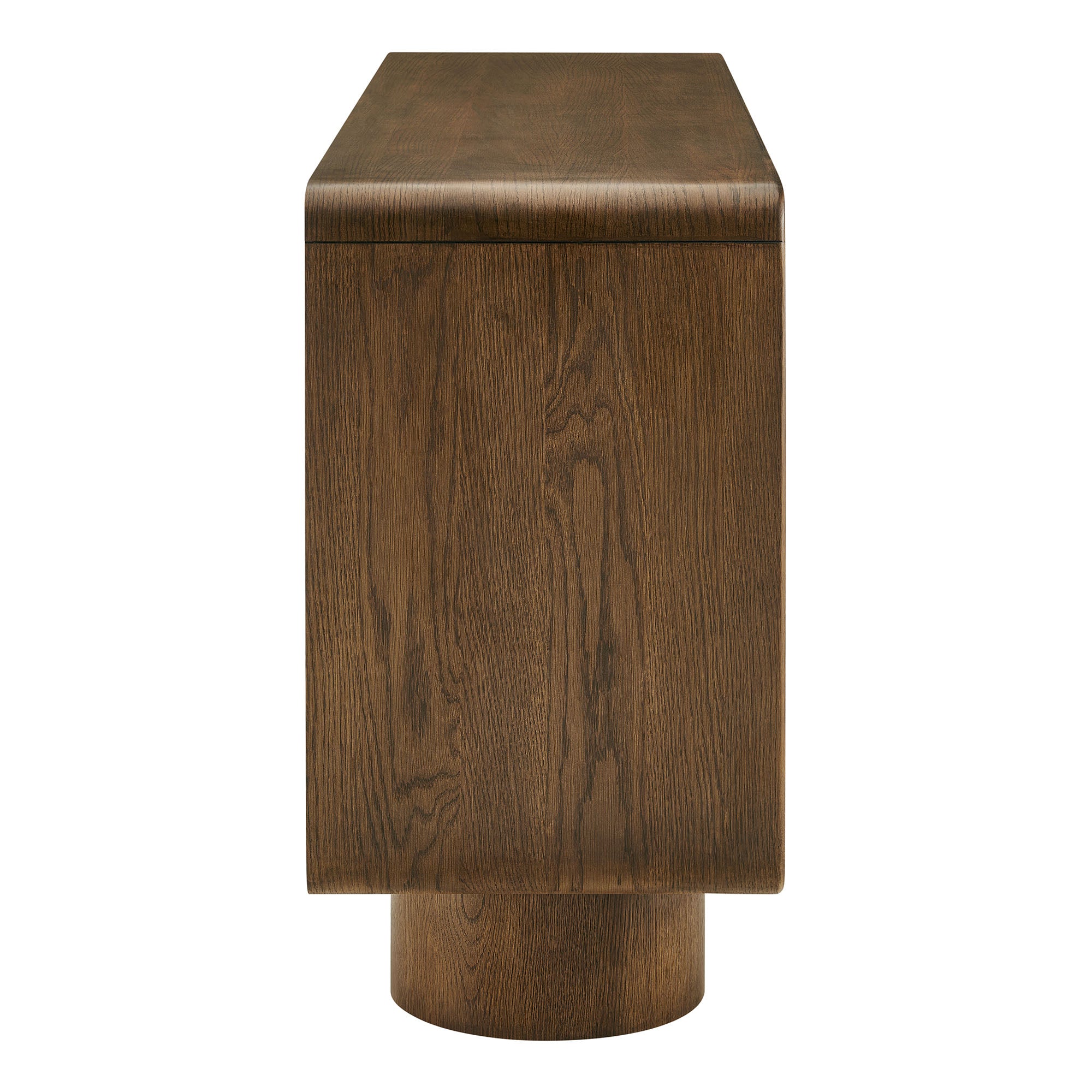 Modway EEI-7580 Lumo 4-Door Curved Wood Accent Cabinet