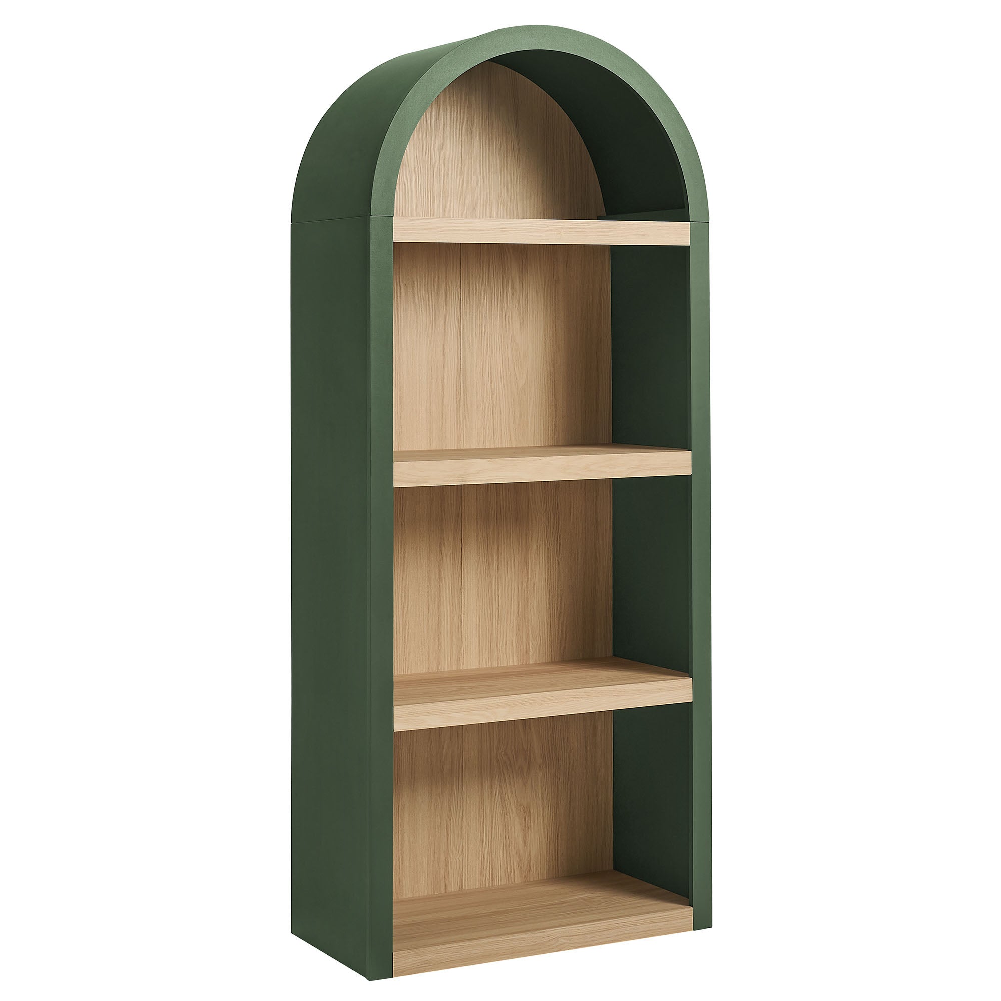Modway EEI-7584 Caleb 4 Arched Display Shelf Bookcase