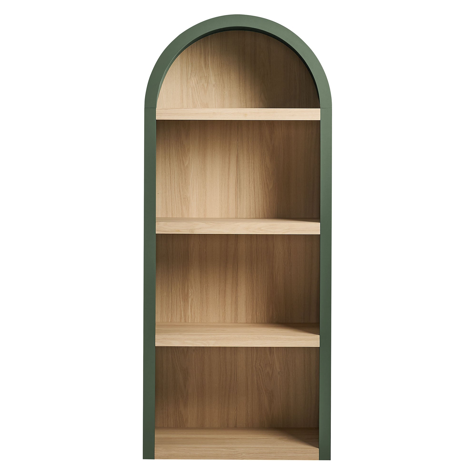 Modway EEI-7584 Caleb 4 Arched Display Shelf Bookcase