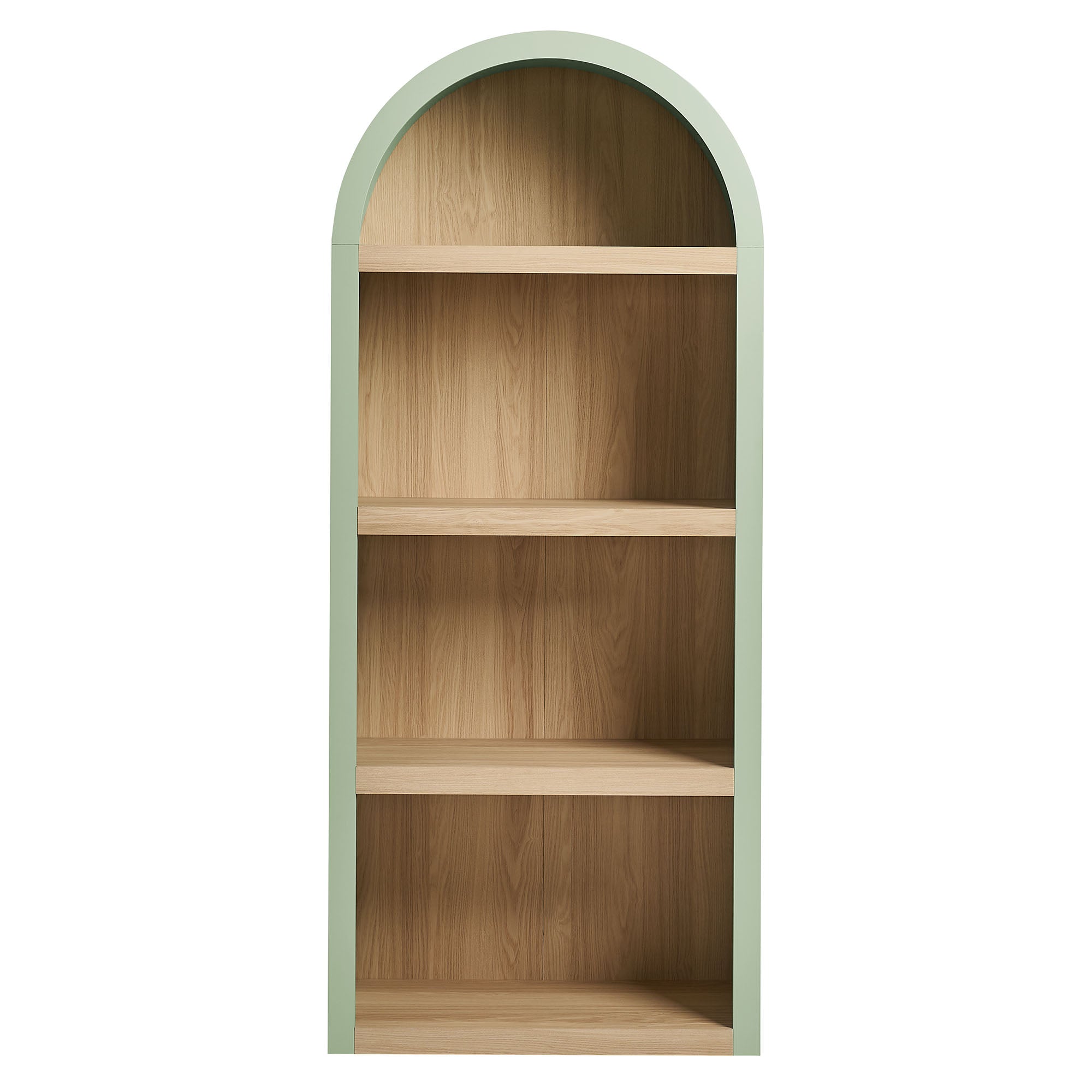 Modway EEI-7584 Caleb 4 Arched Display Shelf Bookcase