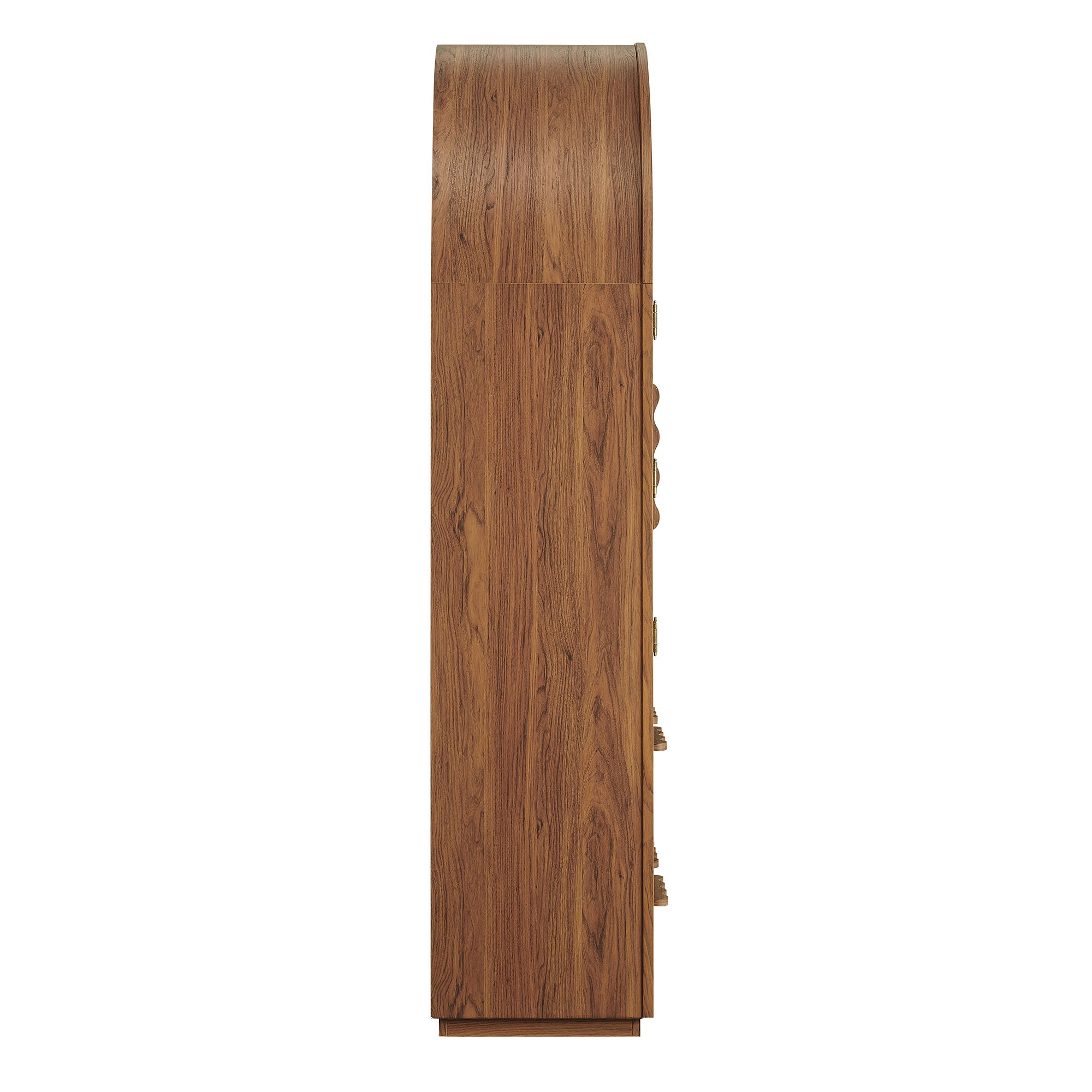Modway Rory 76 Inch Arched Kitchen Pantry Display Cabinet