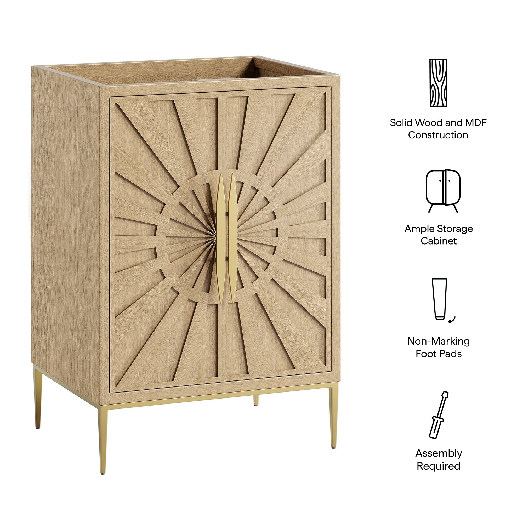 Modway EEI-7590 Awaken 24" Bathroom Vanity Cabinet