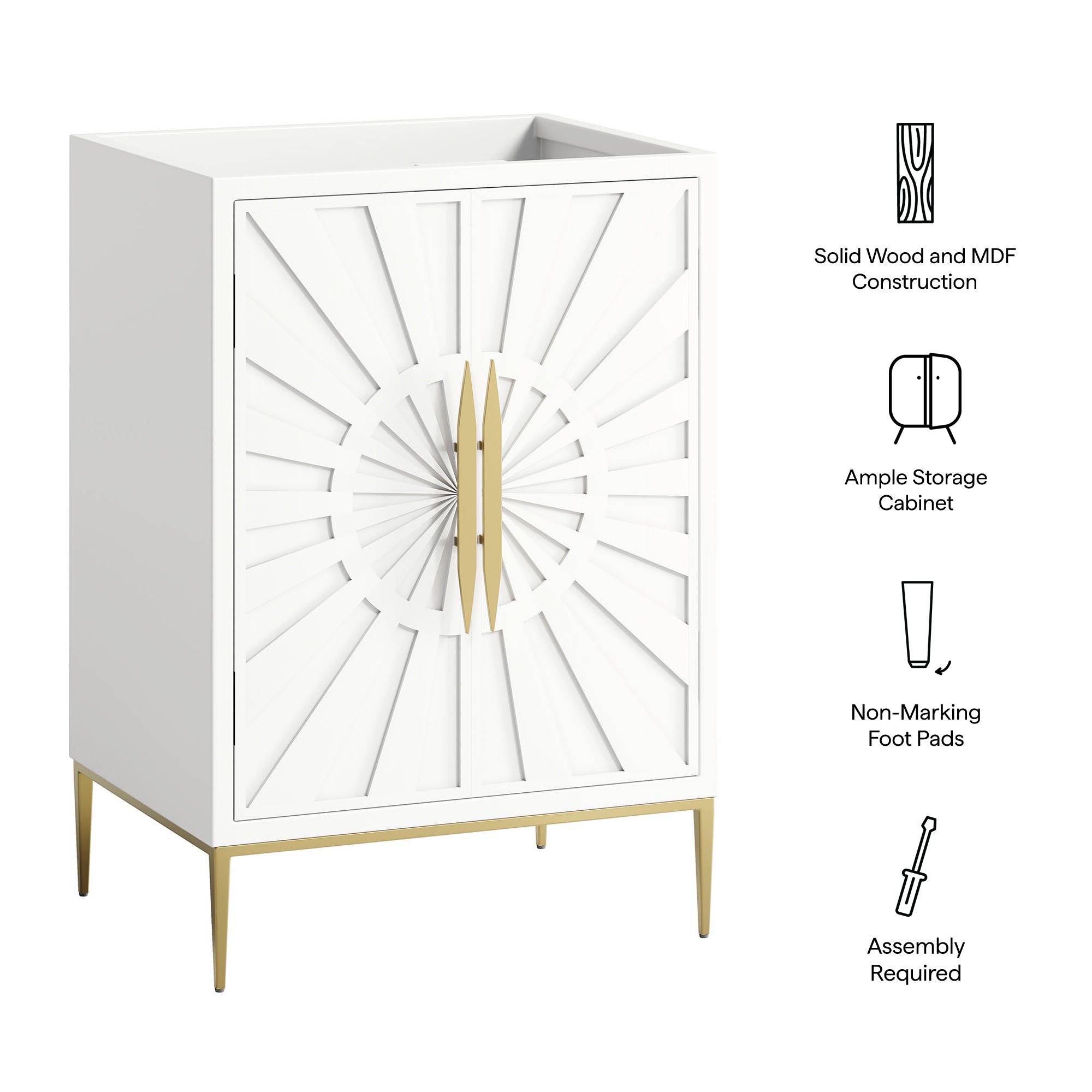 Modway EEI-7591 Awaken 24" Bathroom Vanity Cabinet