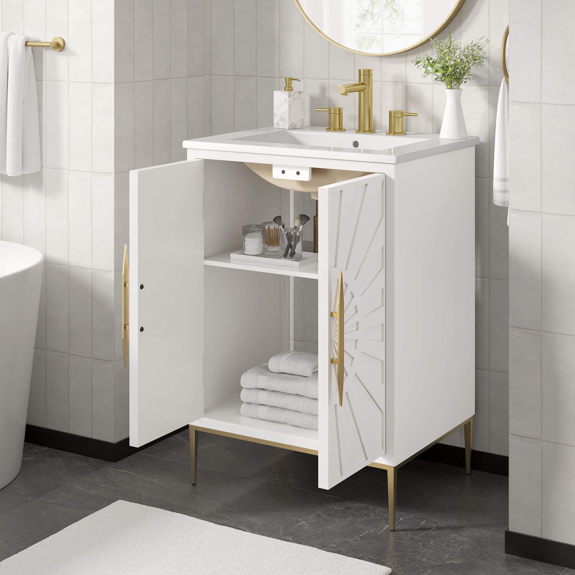 Modway EEI-7592 Awaken 24" Bathroom Vanity