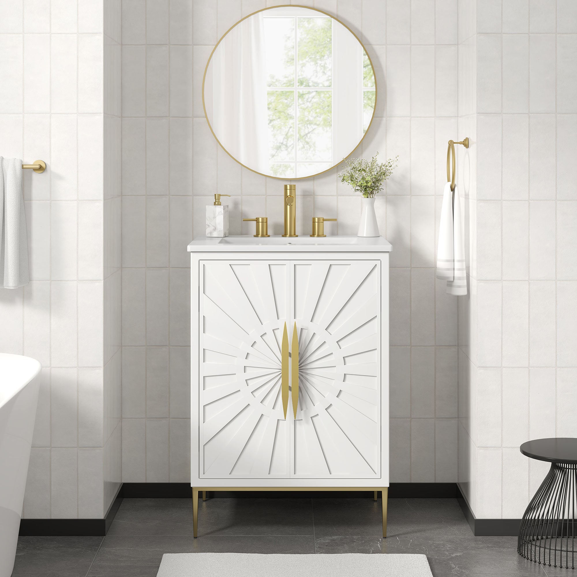 Modway EEI-7592 Awaken 24" Bathroom Vanity