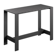 Modway EEI-7593 Tahoe 59 Inch Rectangle Outdoor Patio Aluminum Bar Table