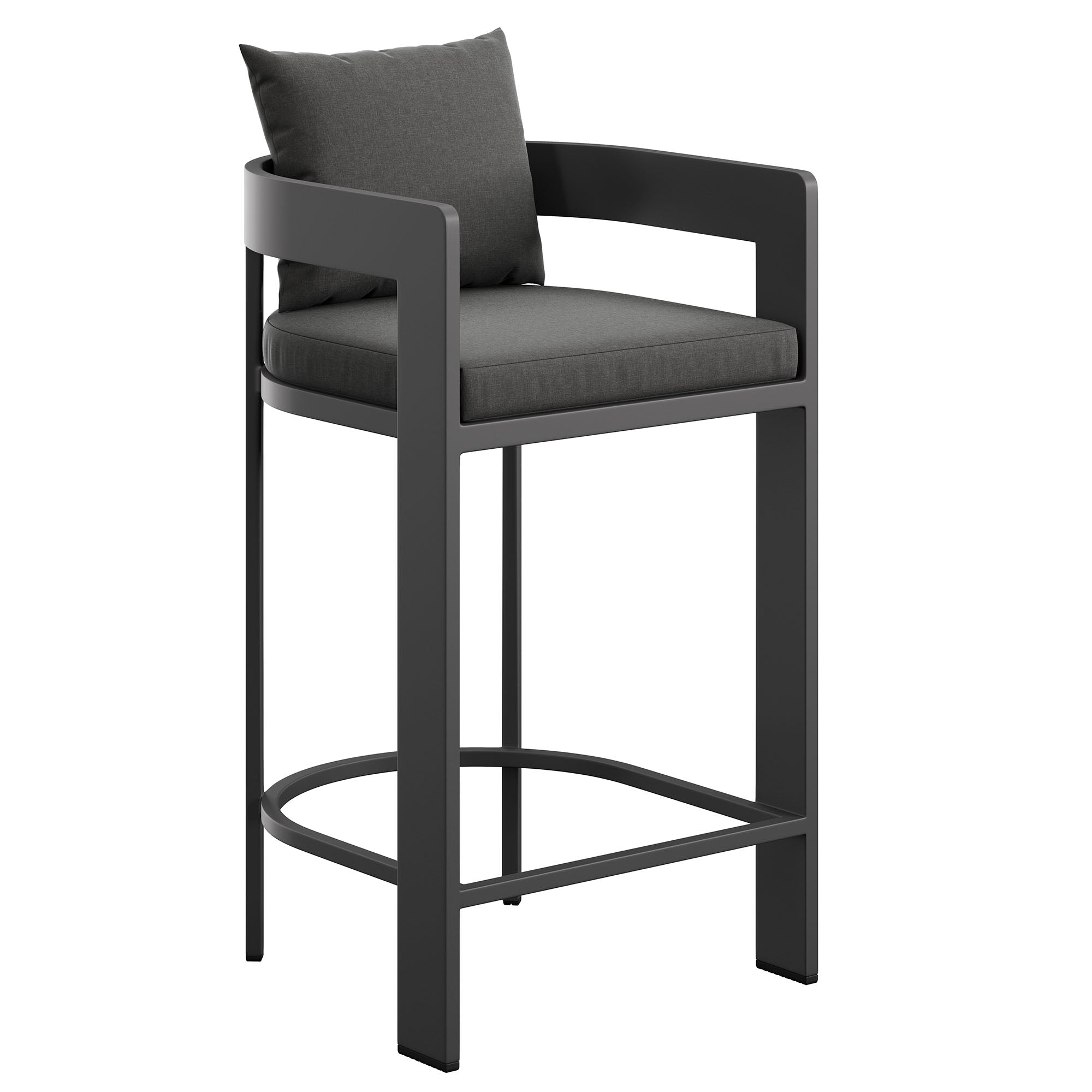 Modway EEI-7595 Tahoe Outdoor Patio Patio Aluminum Bar Chair
