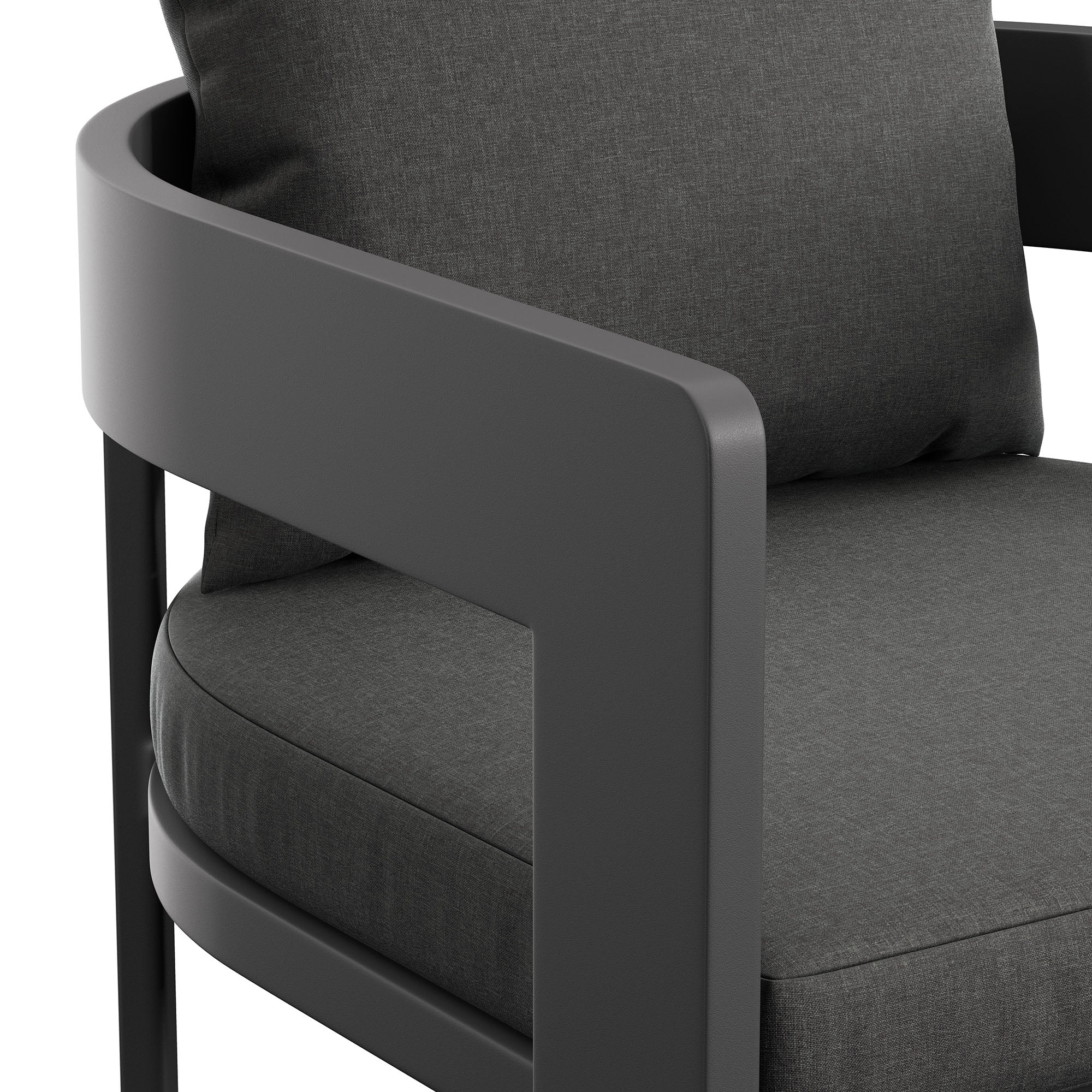 Modway EEI-7595 Tahoe Outdoor Patio Patio Aluminum Bar Chair
