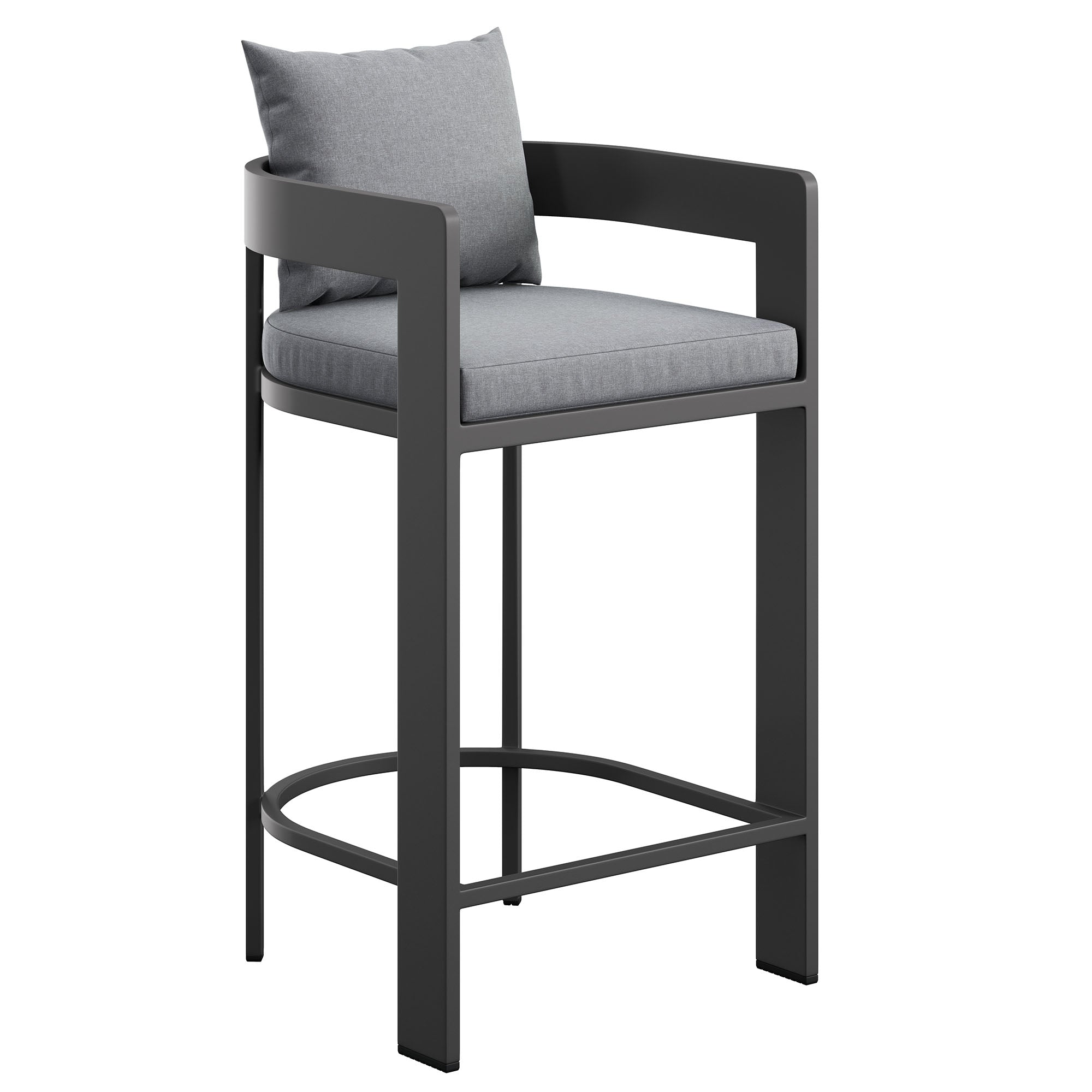 Modway EEI-7595 Tahoe Outdoor Patio Patio Aluminum Bar Chair