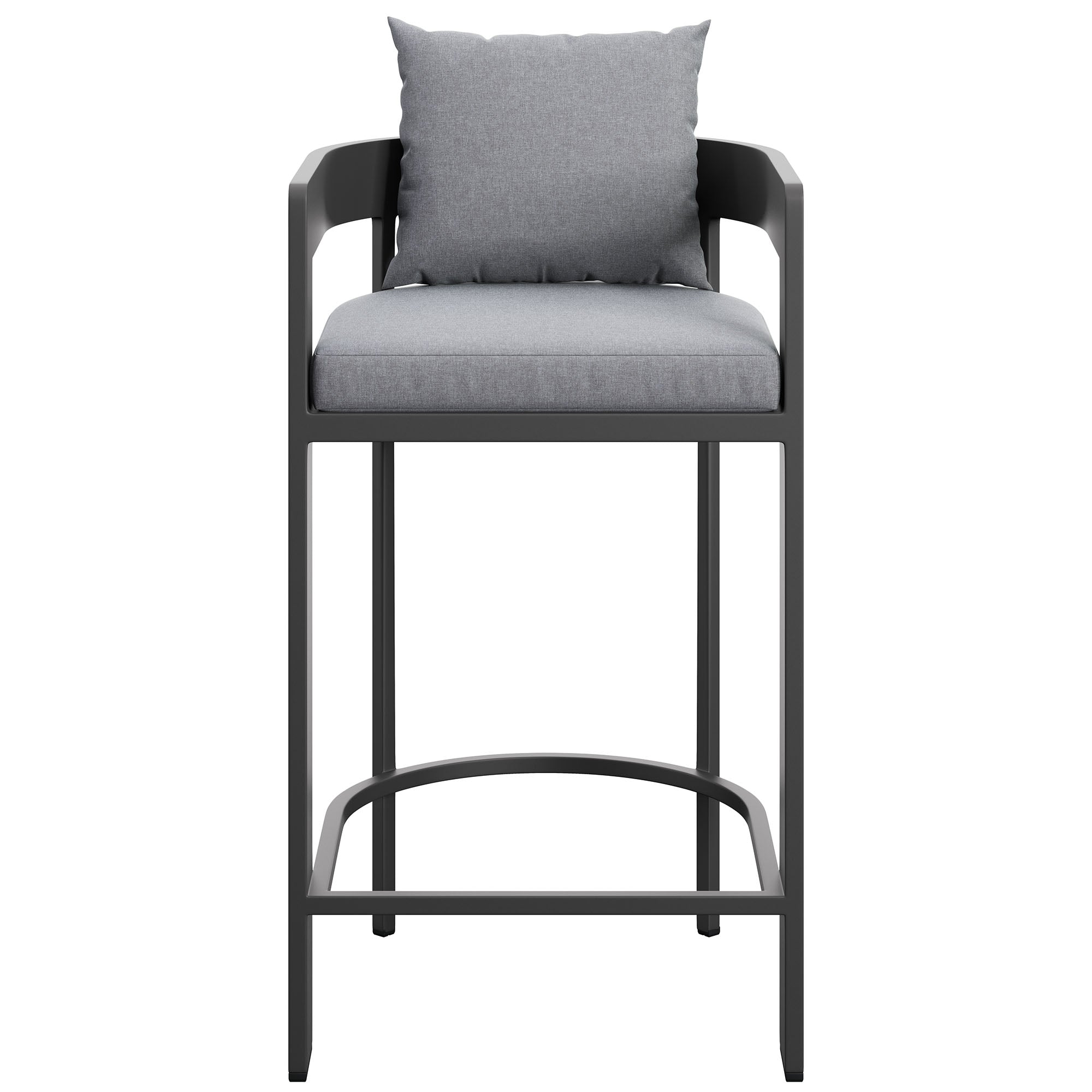 Modway EEI-7595 Tahoe Outdoor Patio Patio Aluminum Bar Chair