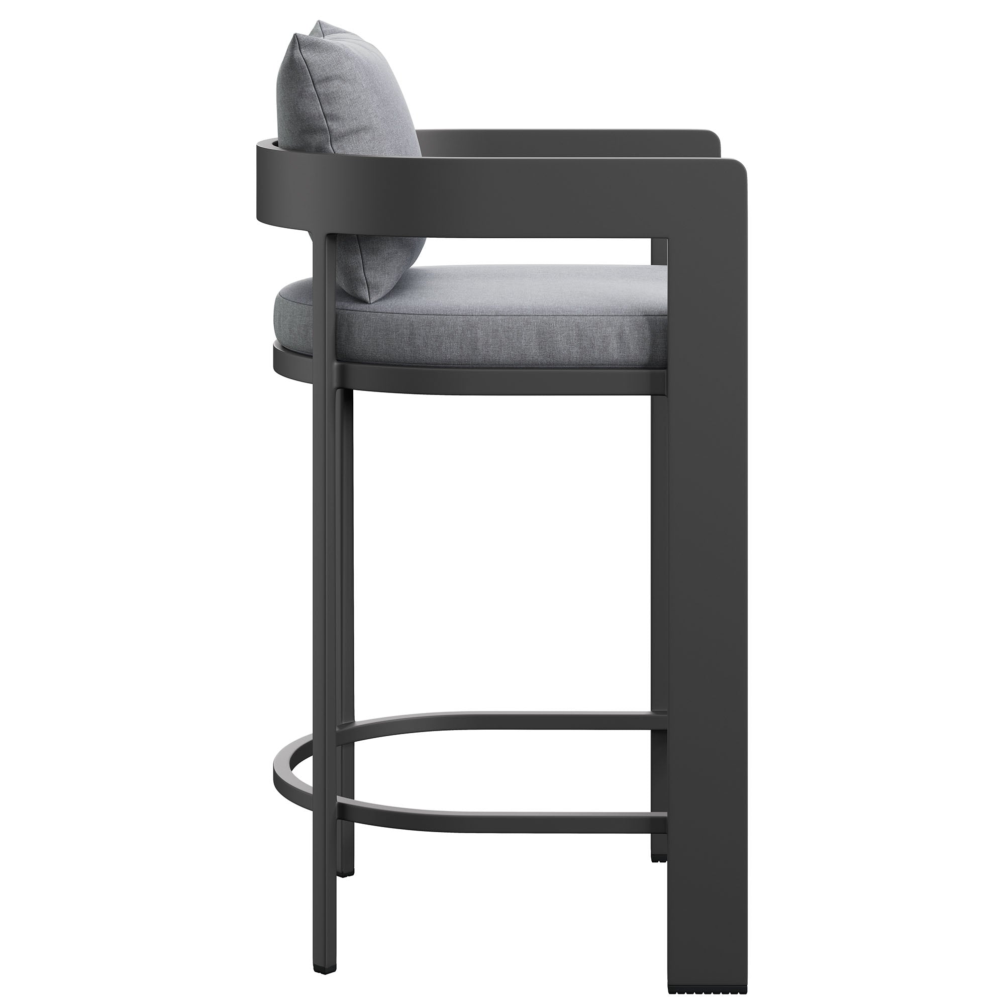 Modway EEI-7595 Tahoe Outdoor Patio Patio Aluminum Bar Chair