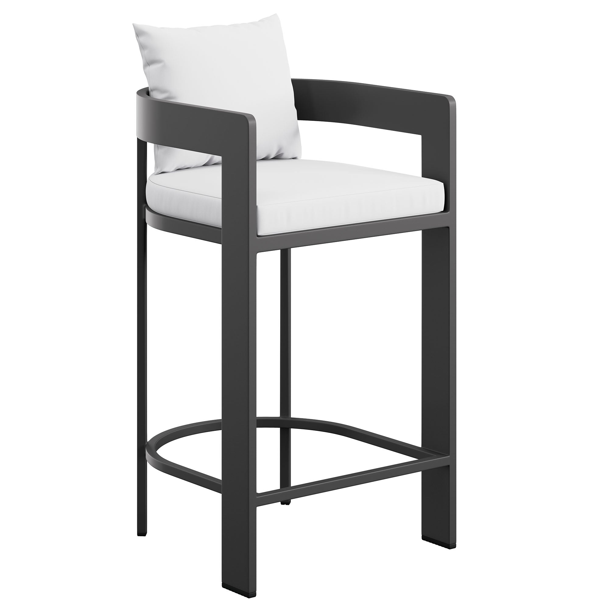 Modway EEI-7595 Tahoe Outdoor Patio Patio Aluminum Bar Chair