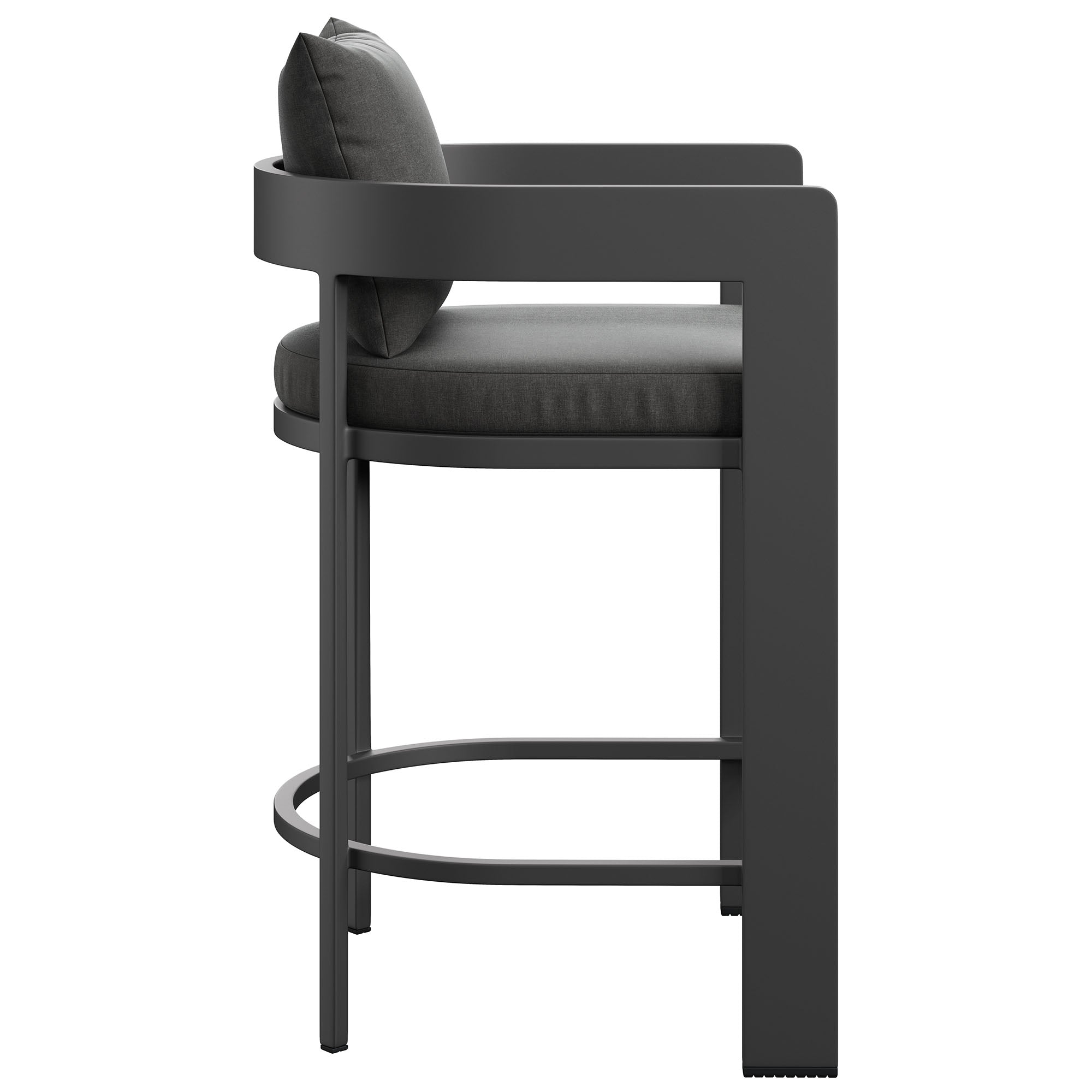 Modway EEI-7596 Tahoe Outdoor Patio Patio Aluminum Counter Stool