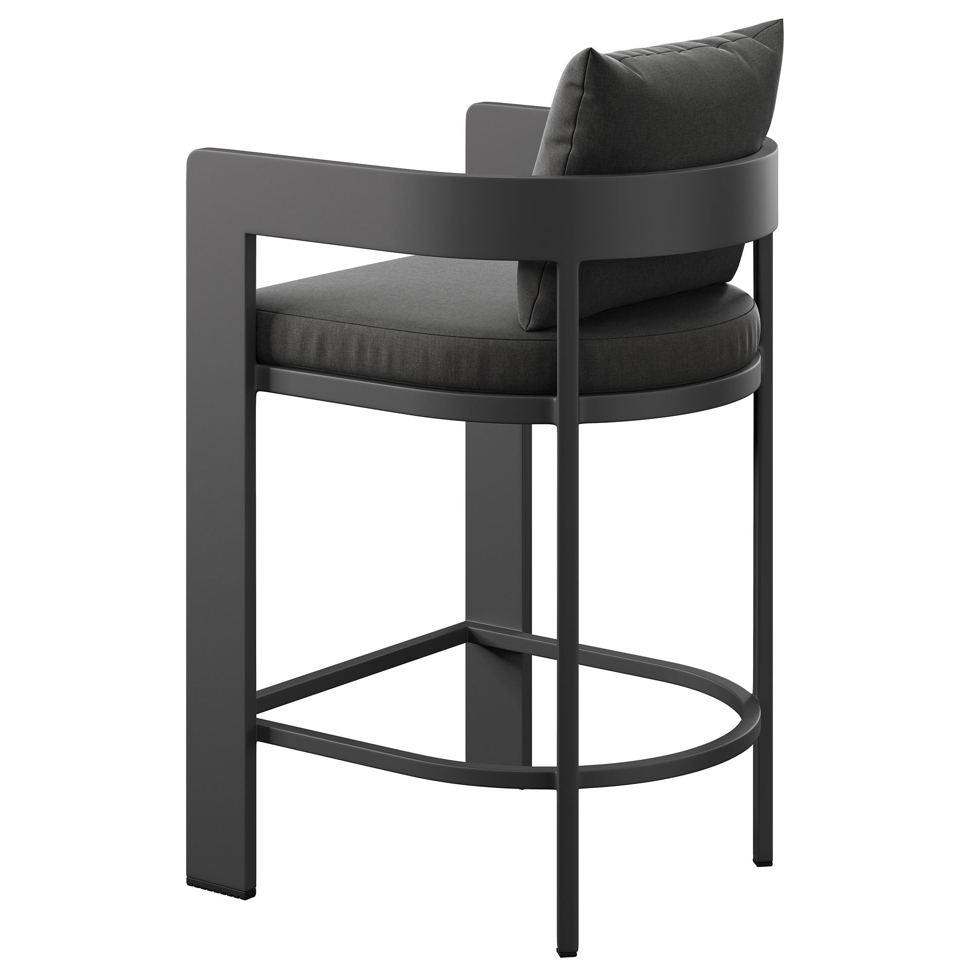 Modway EEI-7596 Tahoe Outdoor Patio Patio Aluminum Counter Stool