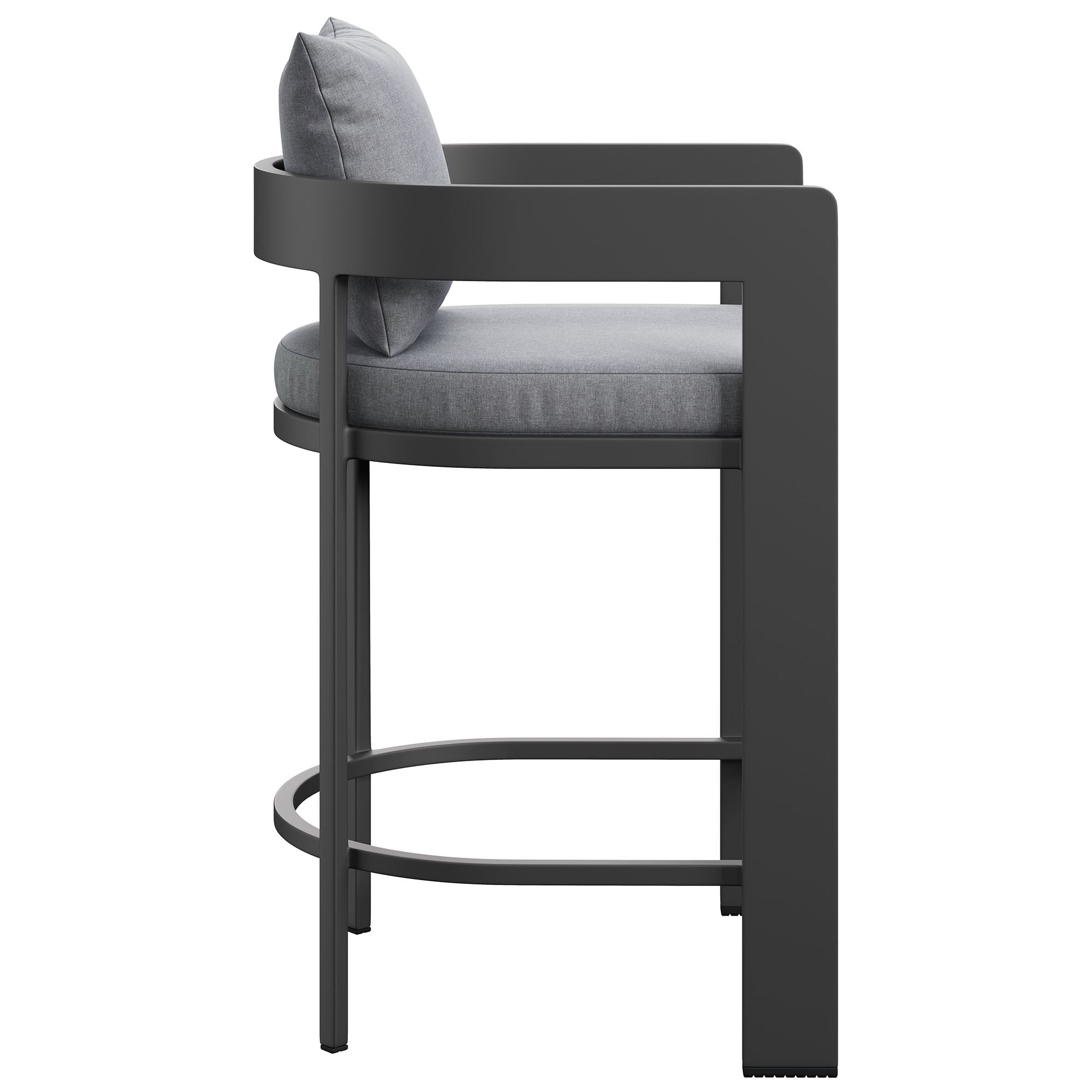 Modway EEI-7596 Tahoe Outdoor Patio Patio Aluminum Counter Stool