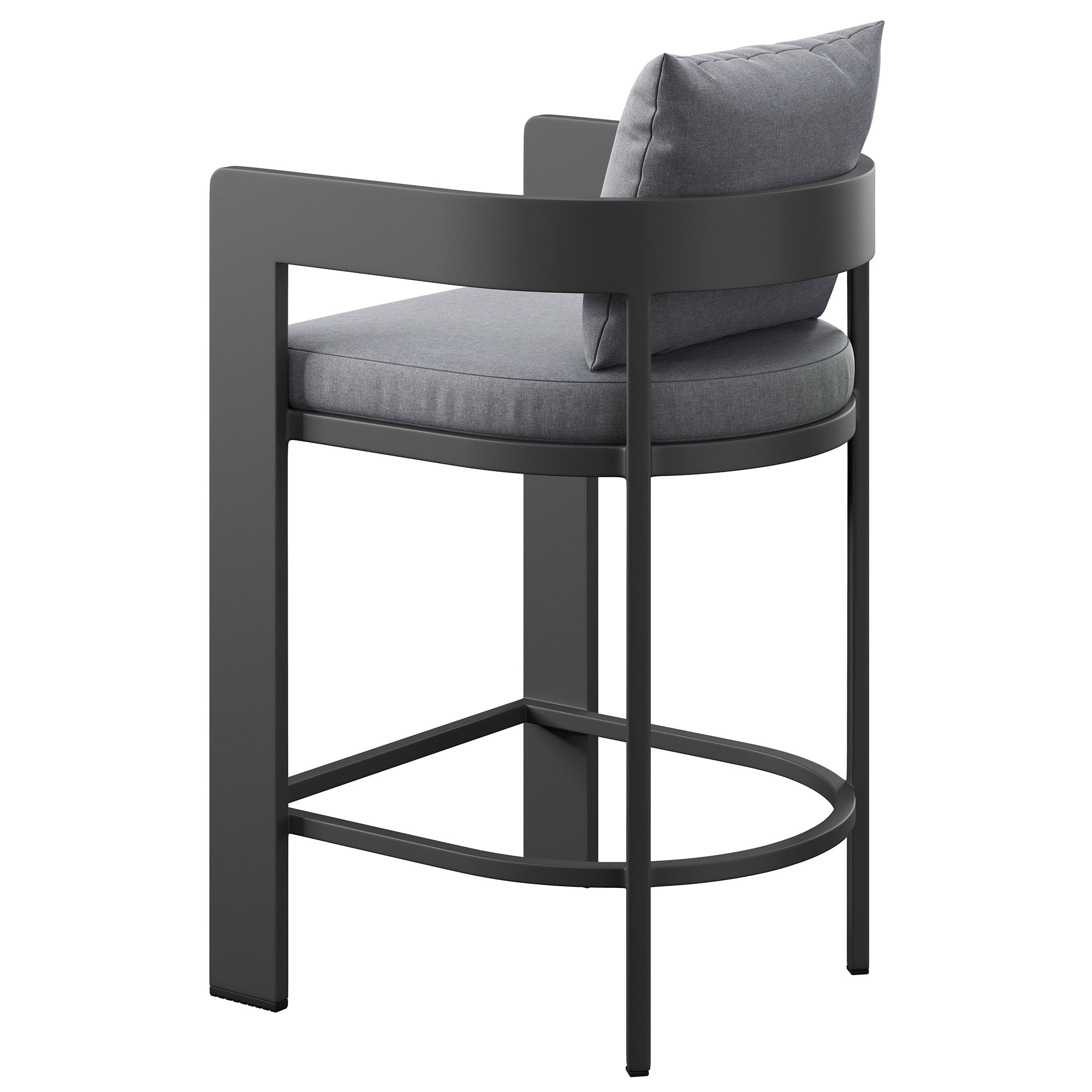 Modway EEI-7596 Tahoe Outdoor Patio Patio Aluminum Counter Stool