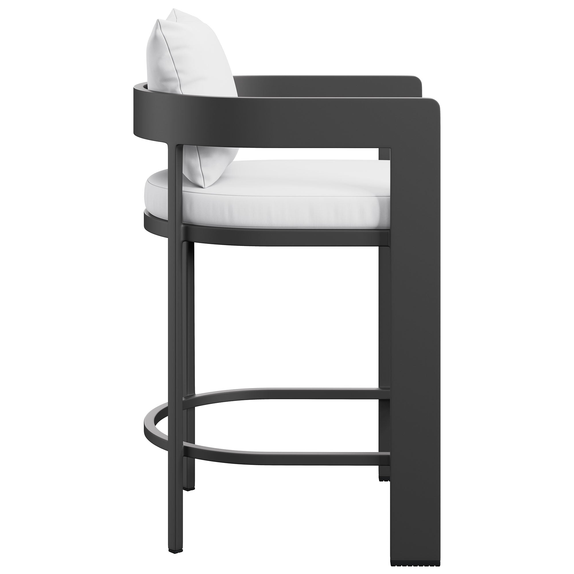 Modway Tahoe Outdoor Patio Patio Aluminum Counter Stool