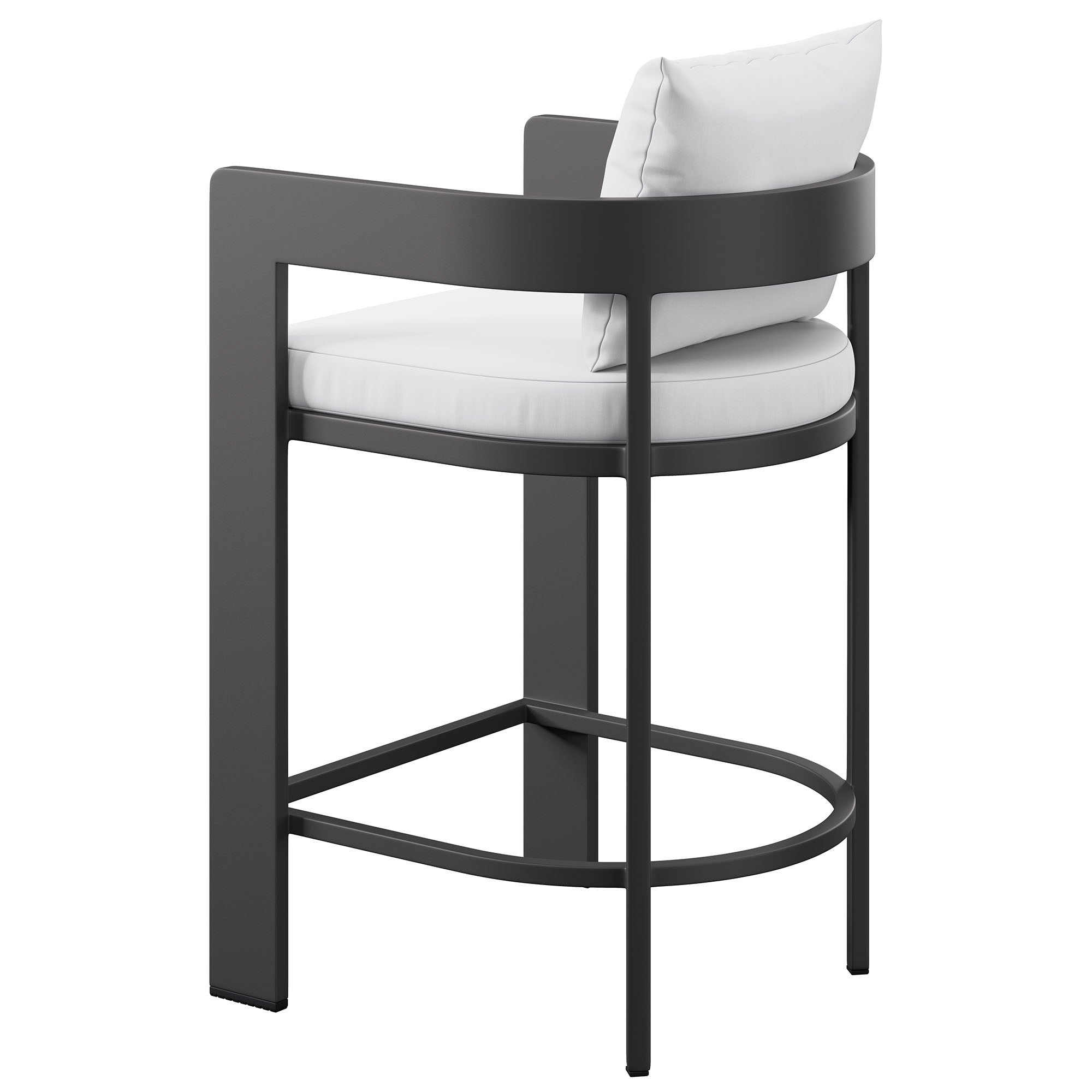 Modway EEI-7596 Tahoe Outdoor Patio Patio Aluminum Counter Stool