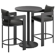 Modway EEI-7597 Tahoe 3-Piece Outdoor Patio Aluminum Bar Set