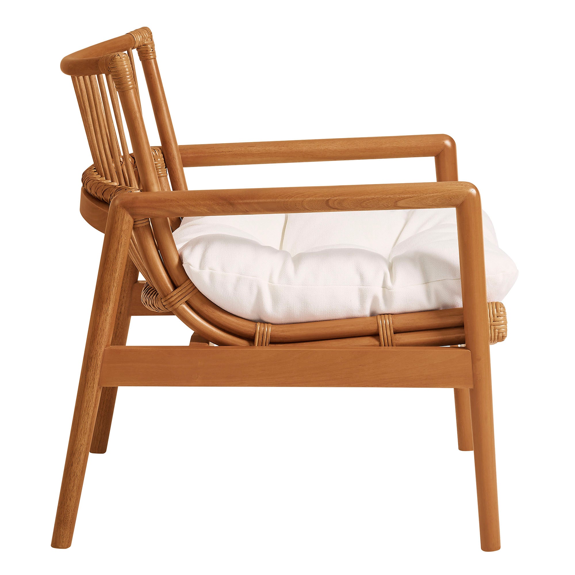 Modway EEI-7602 Tula Wood Rattan Lounge Chair