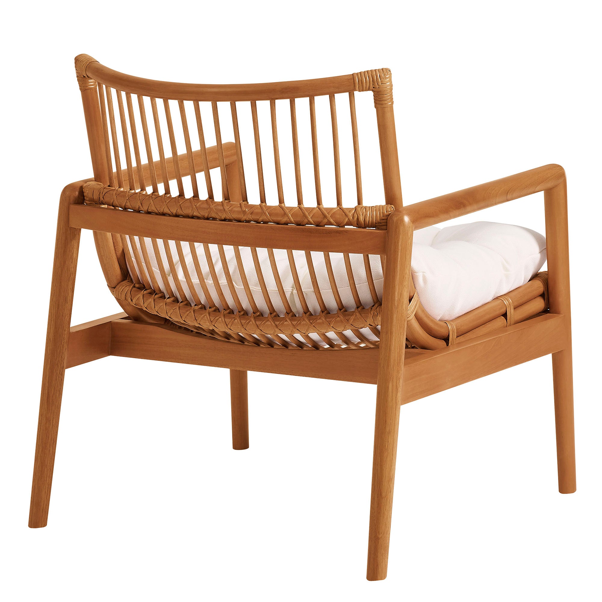 Modway EEI-7602 Tula Wood Rattan Lounge Chair