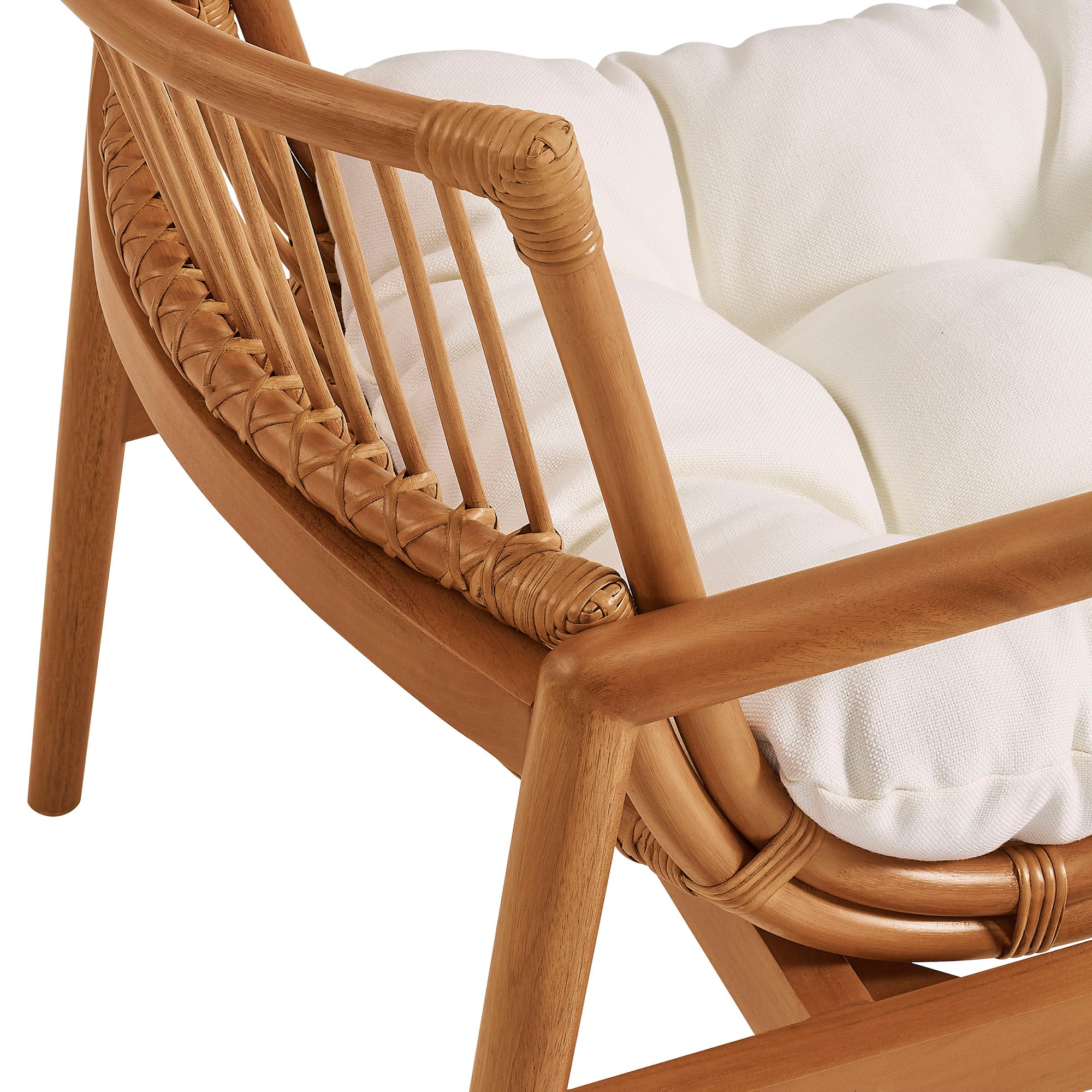 Modway EEI-7602 Tula Wood Rattan Lounge Chair