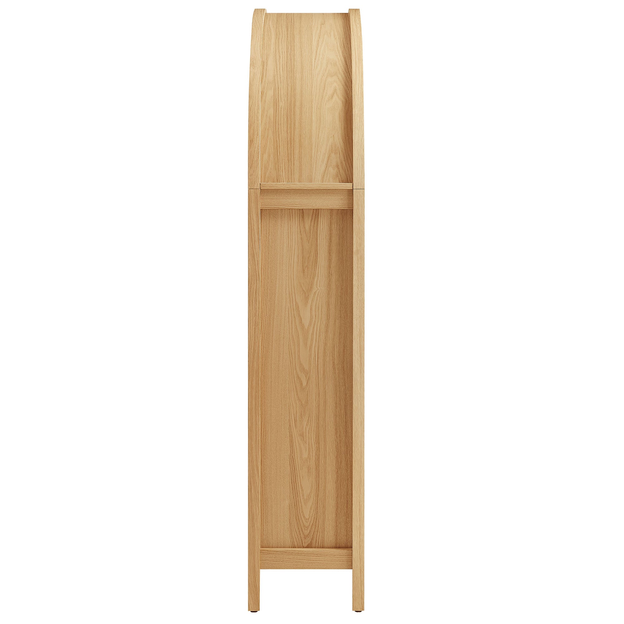 Modway EEI-7604 Calista 63 Inch Arched Storage Cabinet With Folding Desk