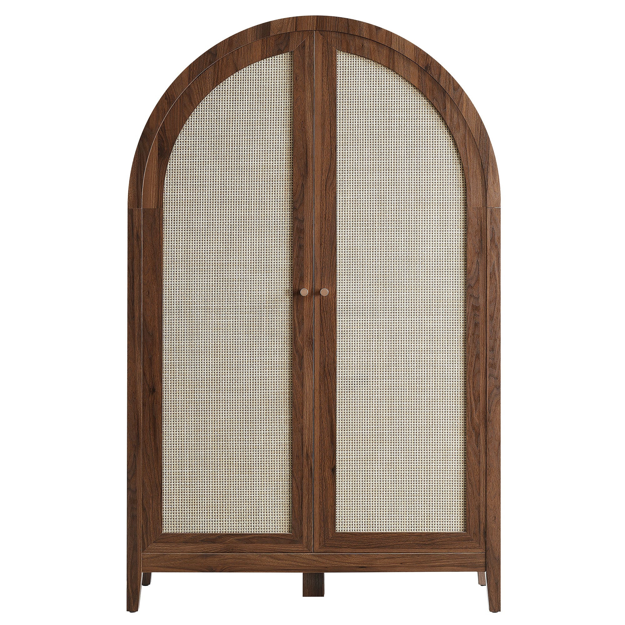 Modway EEI-7604 Calista 63 Inch Arched Storage Cabinet With Folding Desk