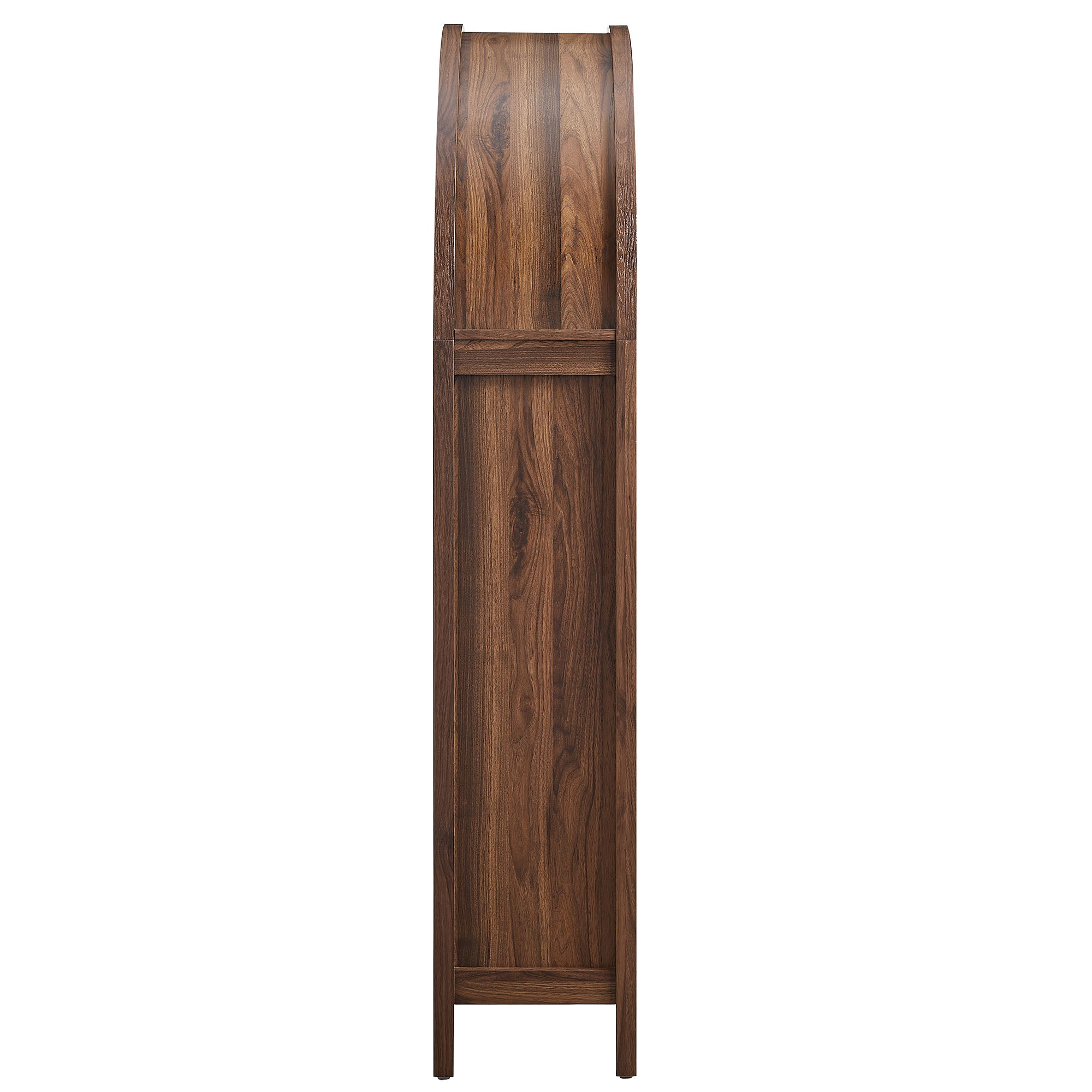 Modway EEI-7604 Calista 63 Inch Arched Storage Cabinet With Folding Desk
