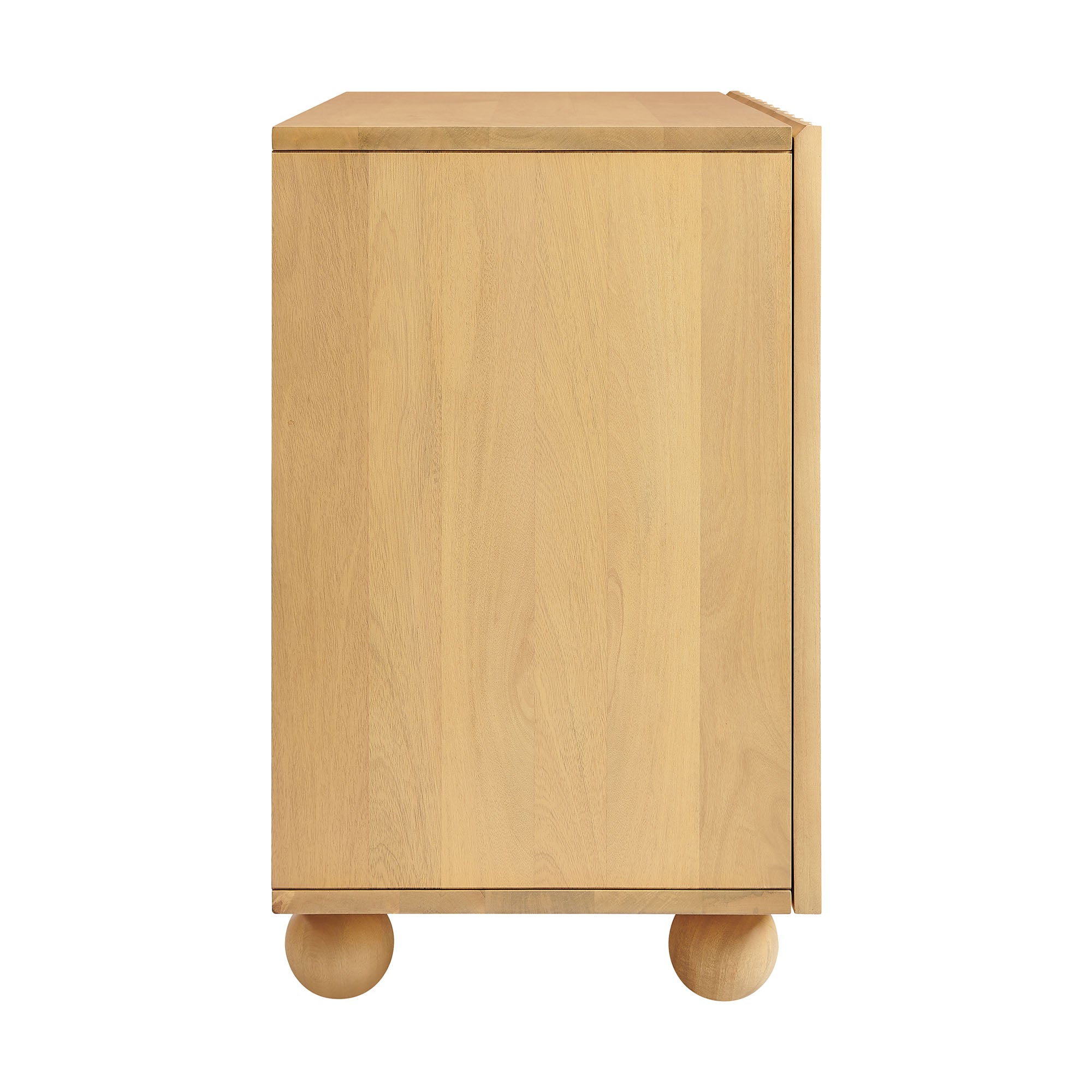 Modway EEI-7605 Sorren 54 Inch Scalloped Wood 3-Door Sideboard