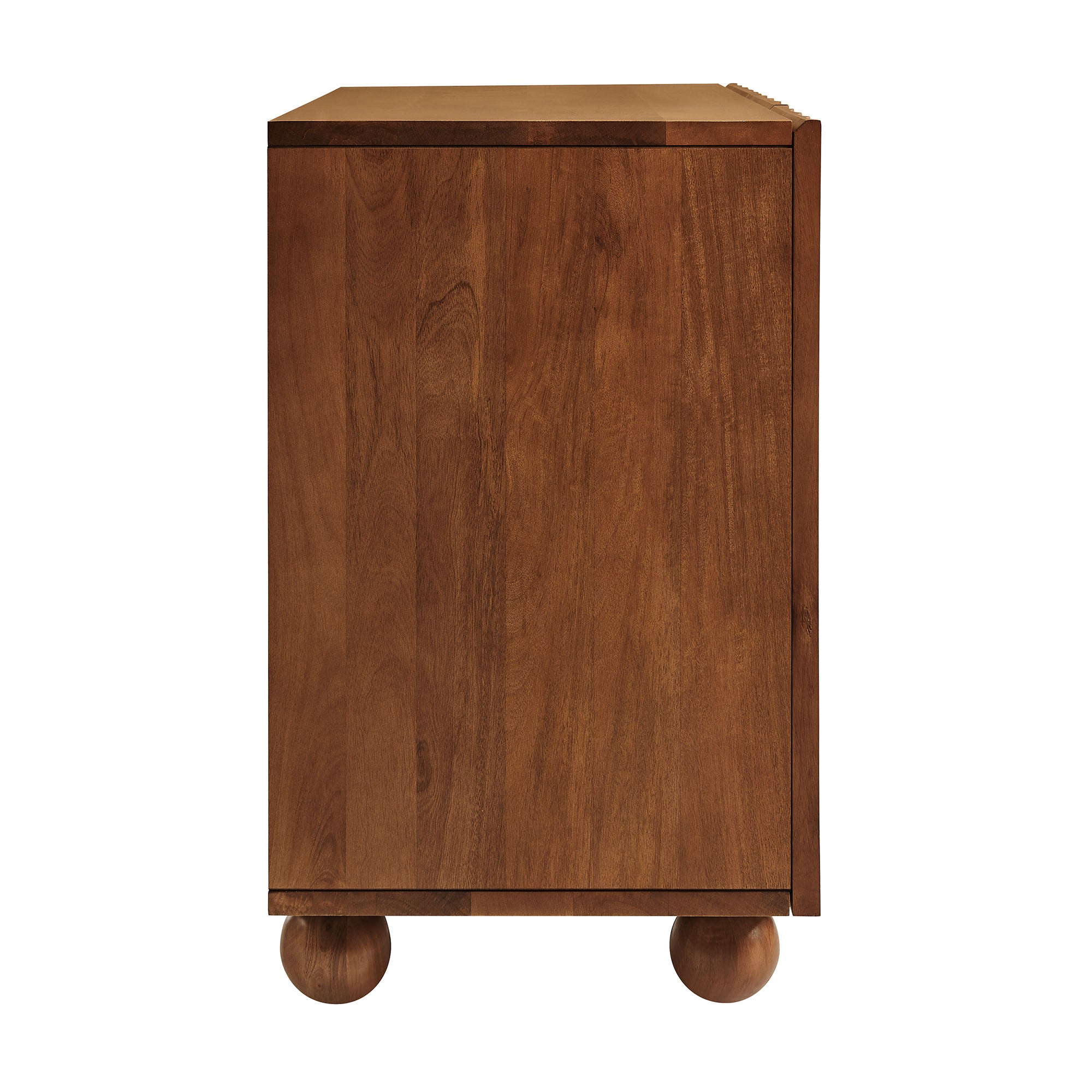 Modway EEI-7605 Sorren 54 Inch Scalloped Wood 3-Door Sideboard