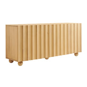 Modway EEI-7606 Sorren 72 Inch Scalloped Wood 4-Door Sideboard