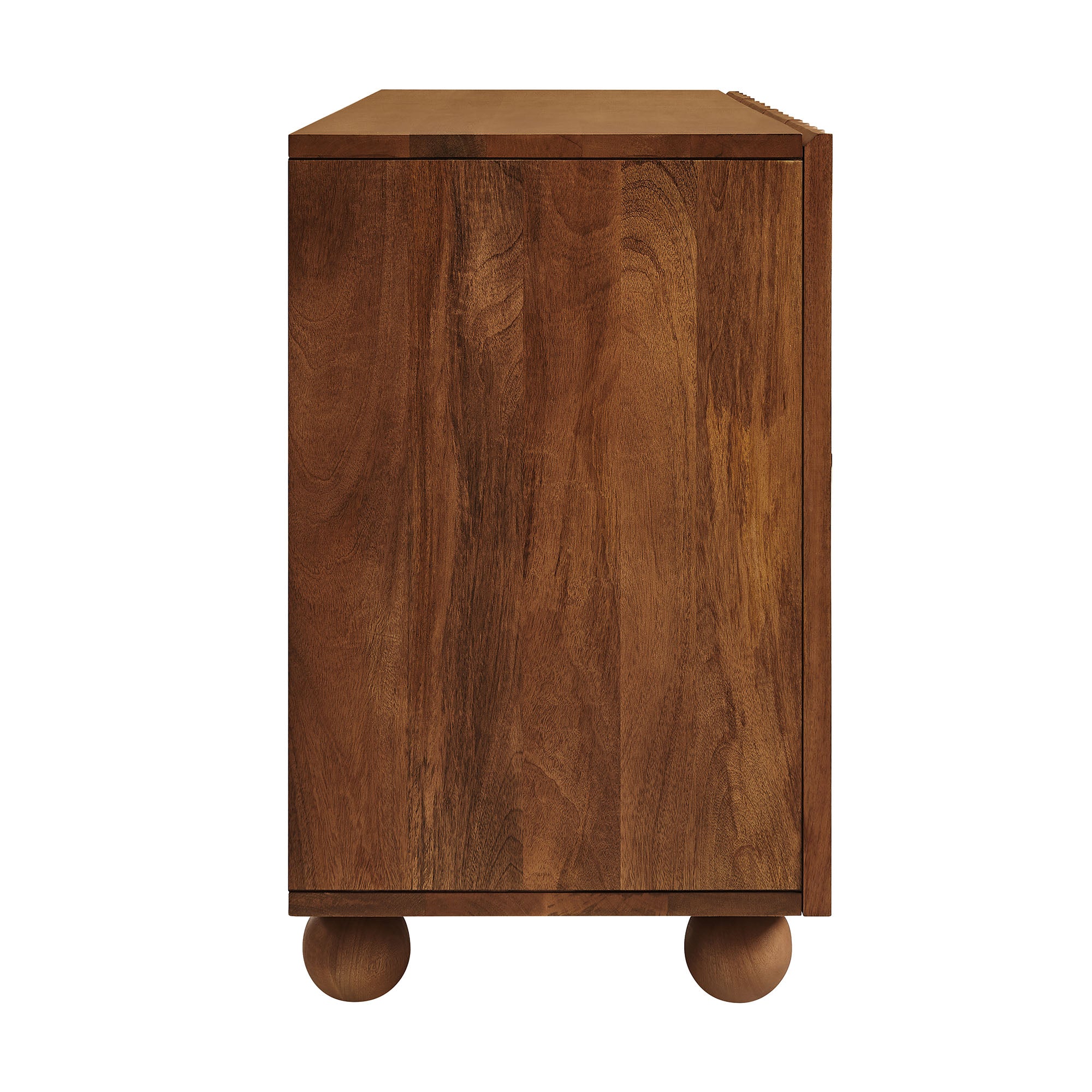 Modway EEI-7606 Sorren 72 Inch Scalloped Wood 4-Door Sideboard