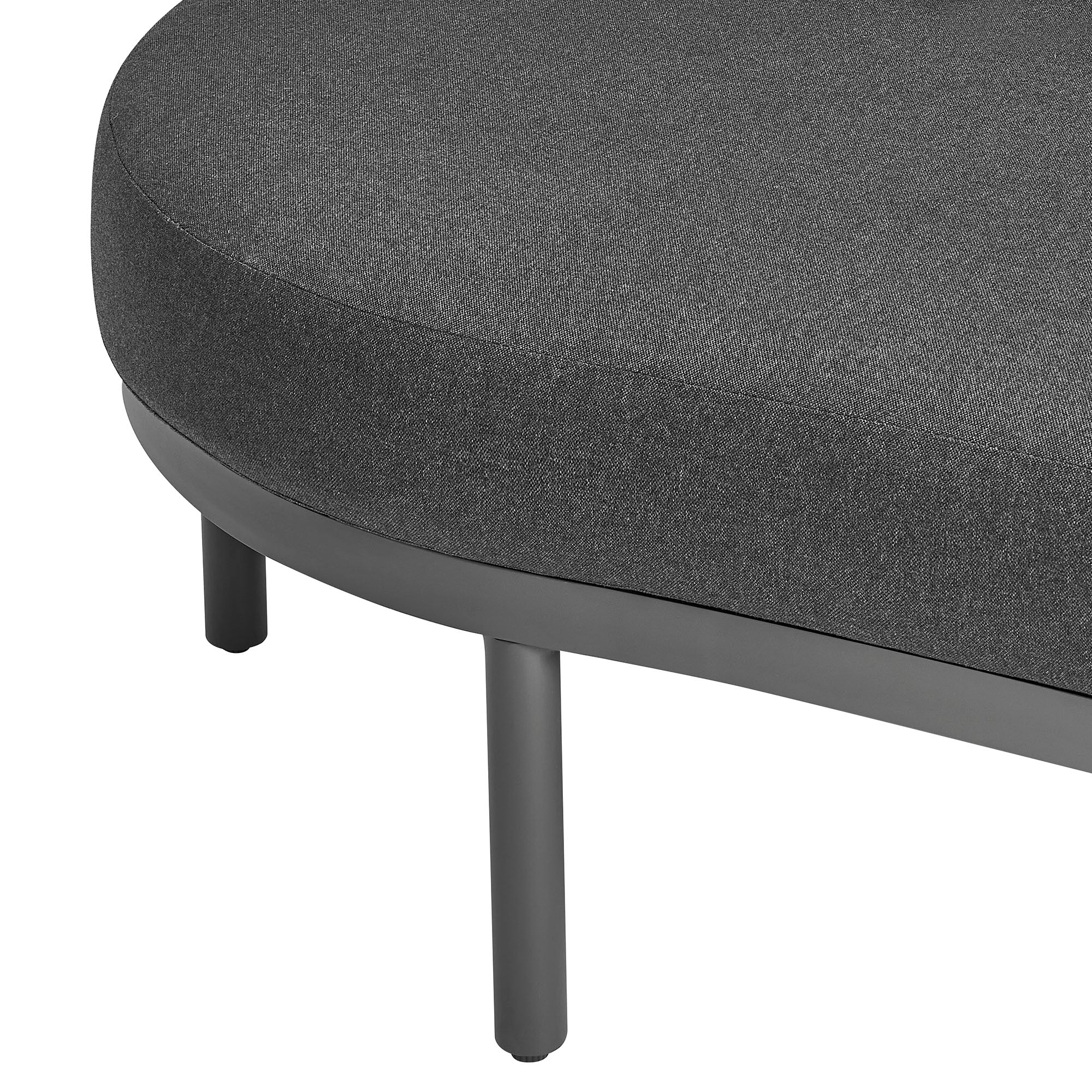 Modway Porta Left-Arm Facing Outdoor Patio Aluminum Modular Piece EEI-7607