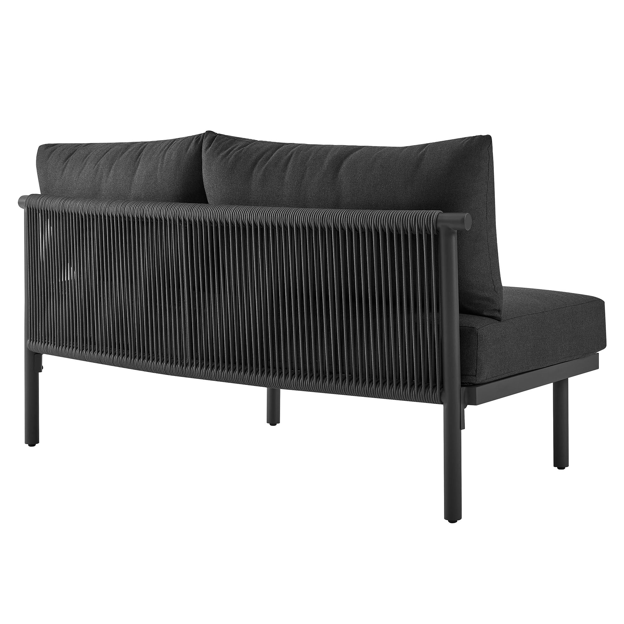 Modway Porta Armless Outdoor Patio Aluminum Modular Piece EEI-7609